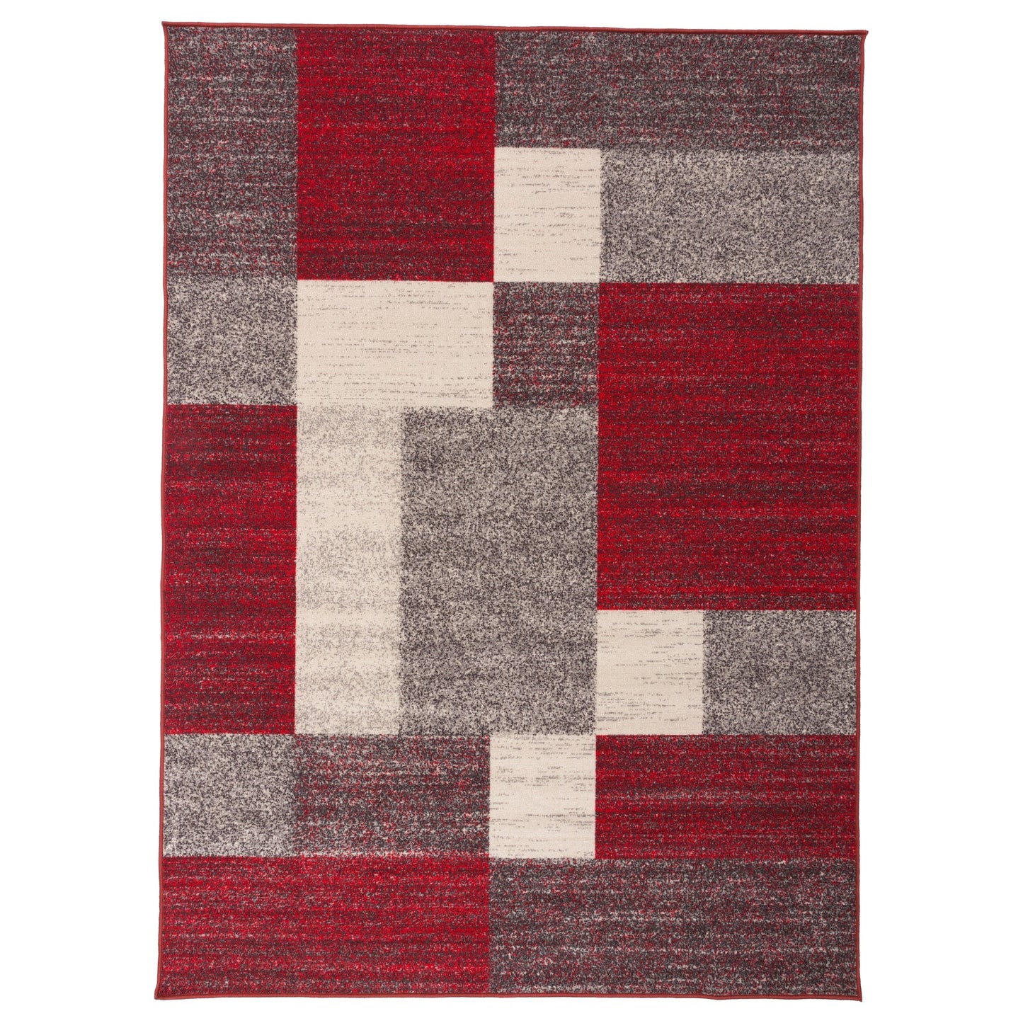 World Rug Gallery Rutschfester Teppich im modernen Boxen-Design