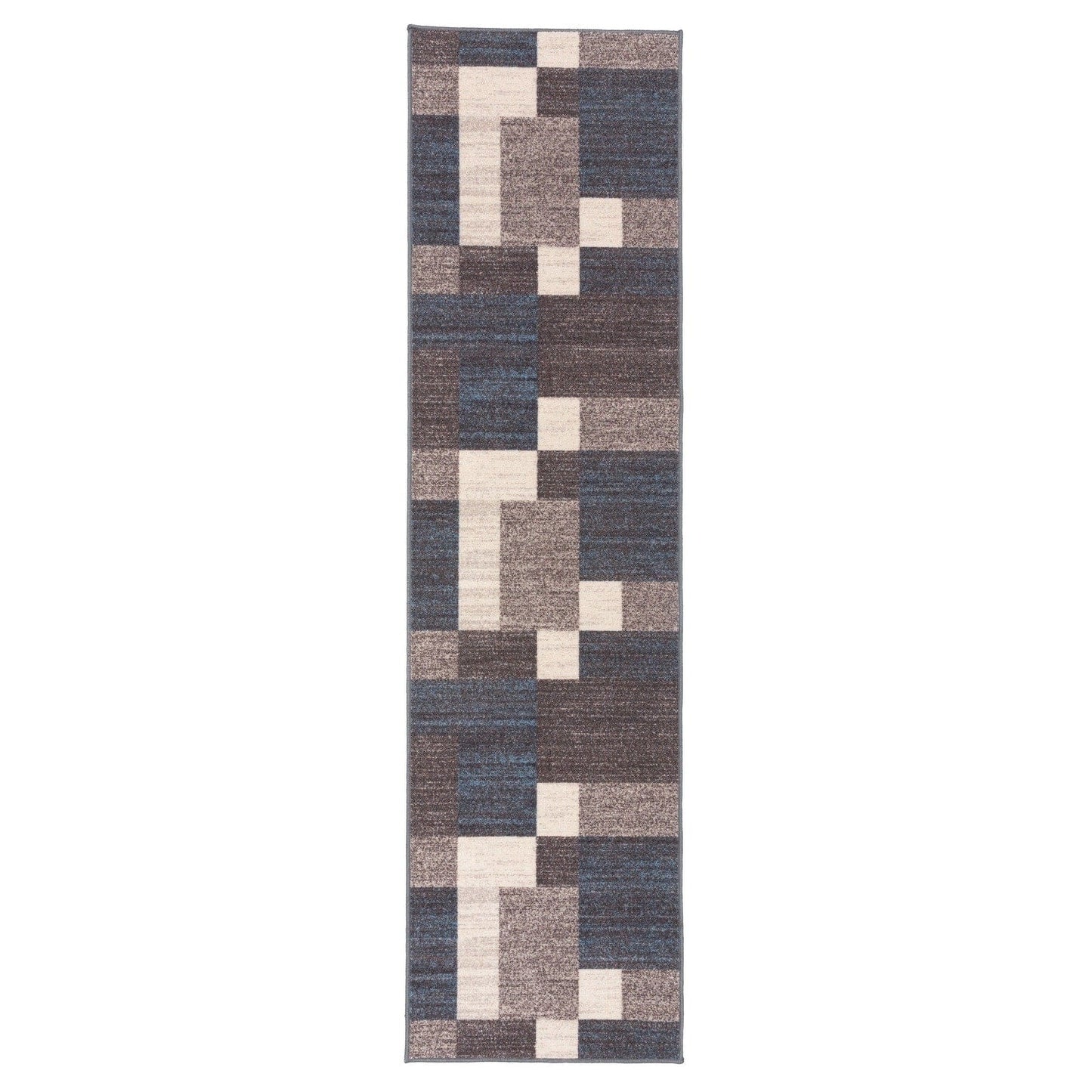World Rug Gallery Rutschfester Teppich im modernen Boxen-Design