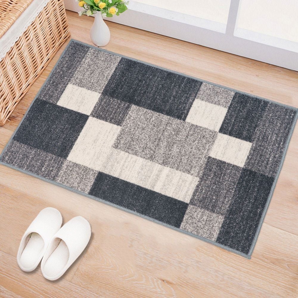 World Rug Gallery Rutschfester Teppich im modernen Boxen-Design