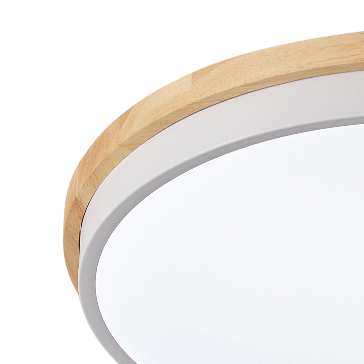Moderne, prägnante 1-flammige LED-Deckenleuchte mit Kreisform