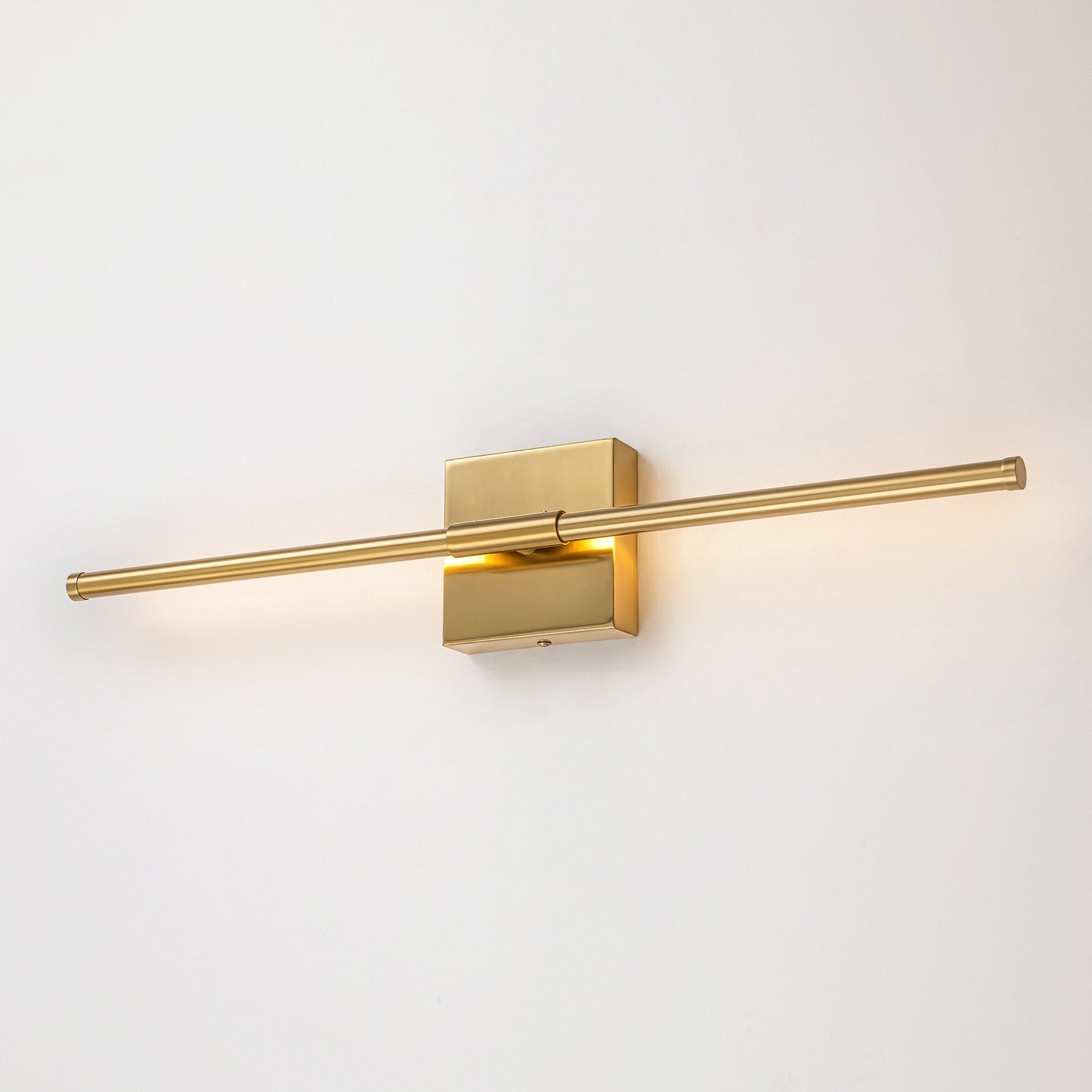 1-flammig 23,6 Zoll Moderne lineare dimmbare integrierte LED-Badezimmer-Wandleuchte