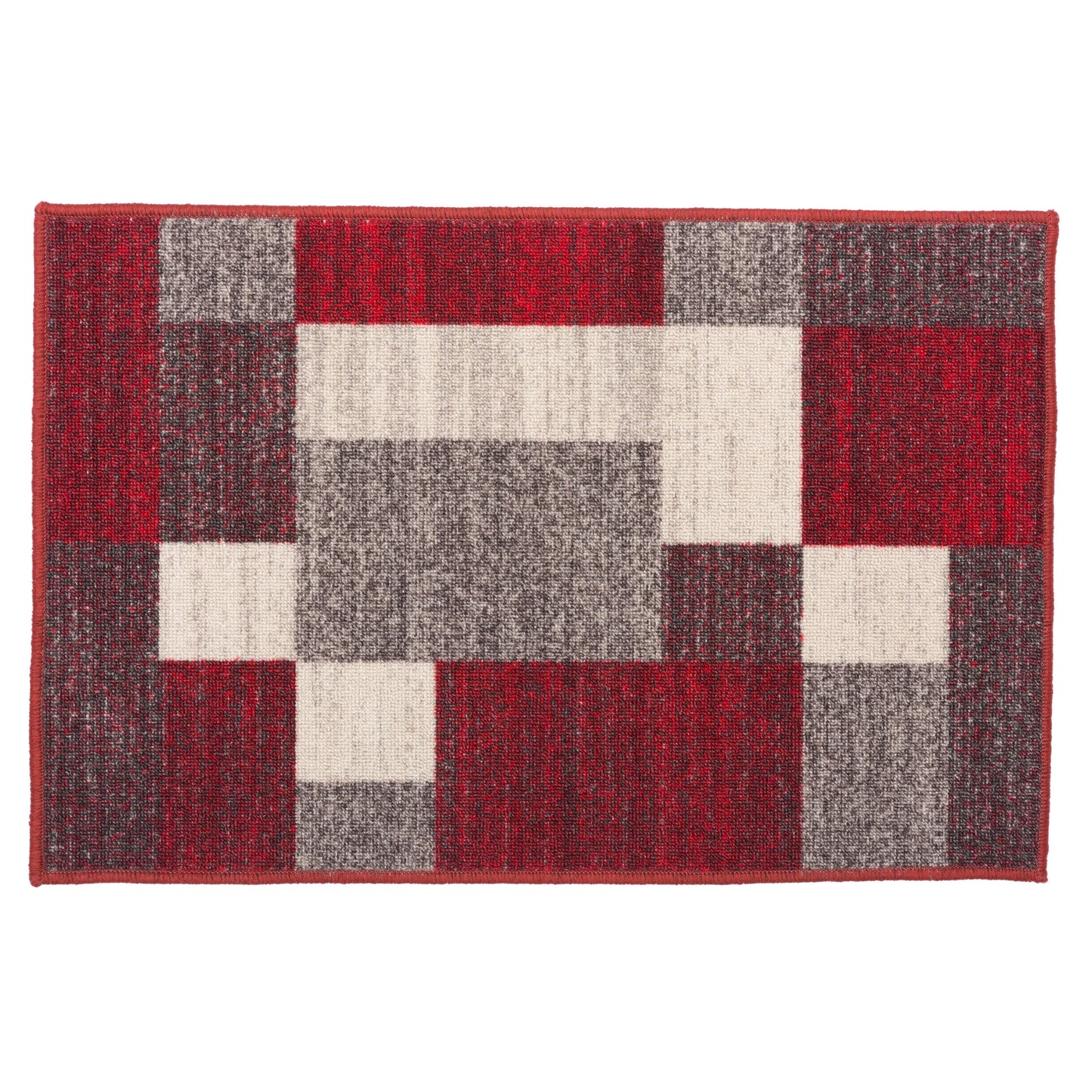 World Rug Gallery Rutschfester Teppich im modernen Boxen-Design