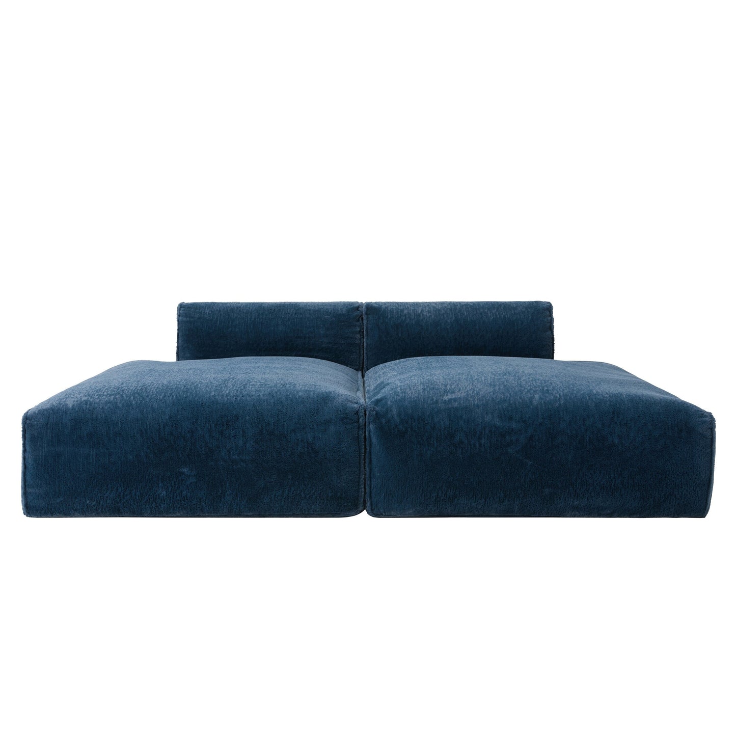 Modular Sectional Sofa,Fully Compressed,Spacious Foam-Filled Sofa Bed For Living Room,Elderly - Friendly Design