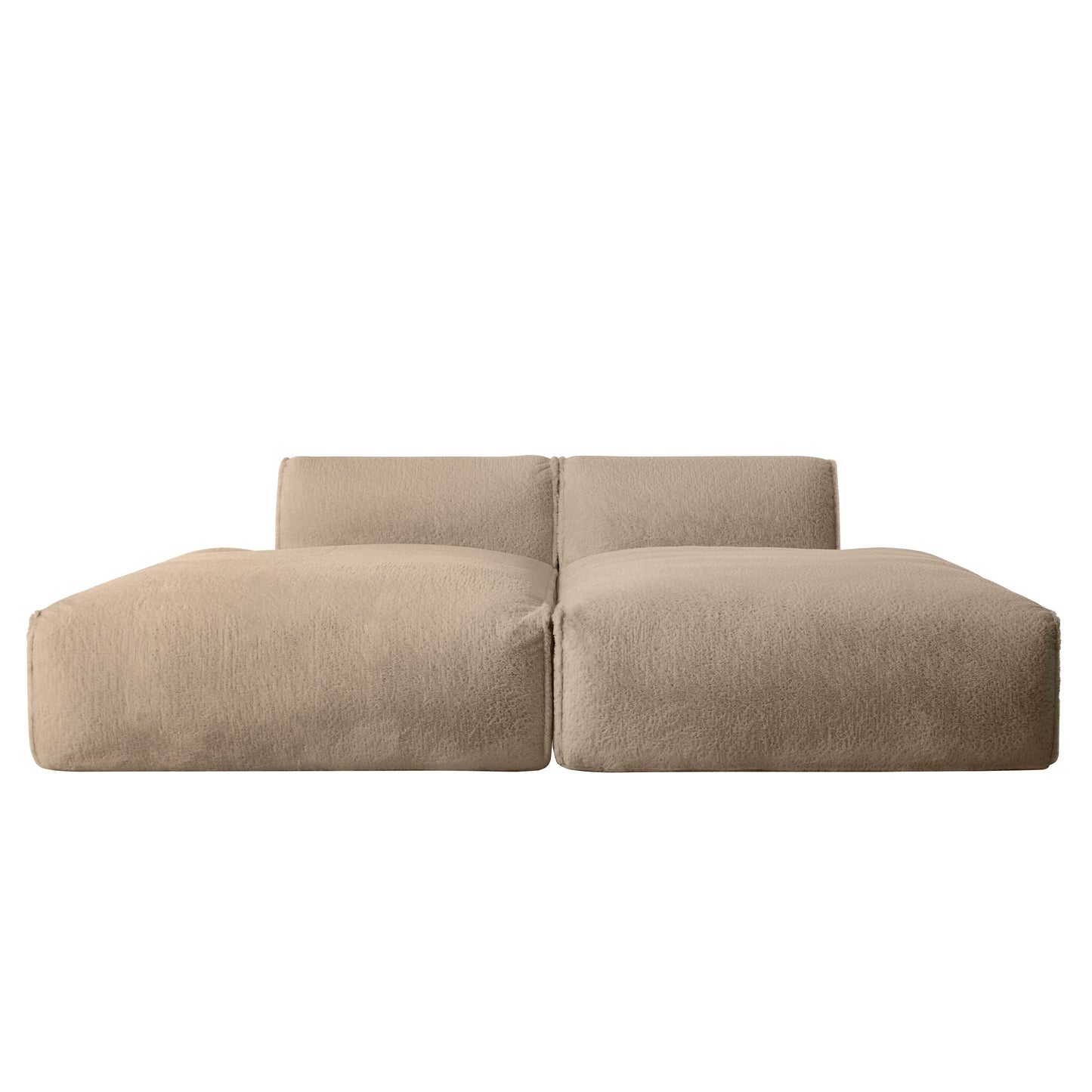 Modular Sectional Sofa,Fully Compressed,Spacious Foam-Filled Sofa Bed For Living Room,Elderly - Friendly Design