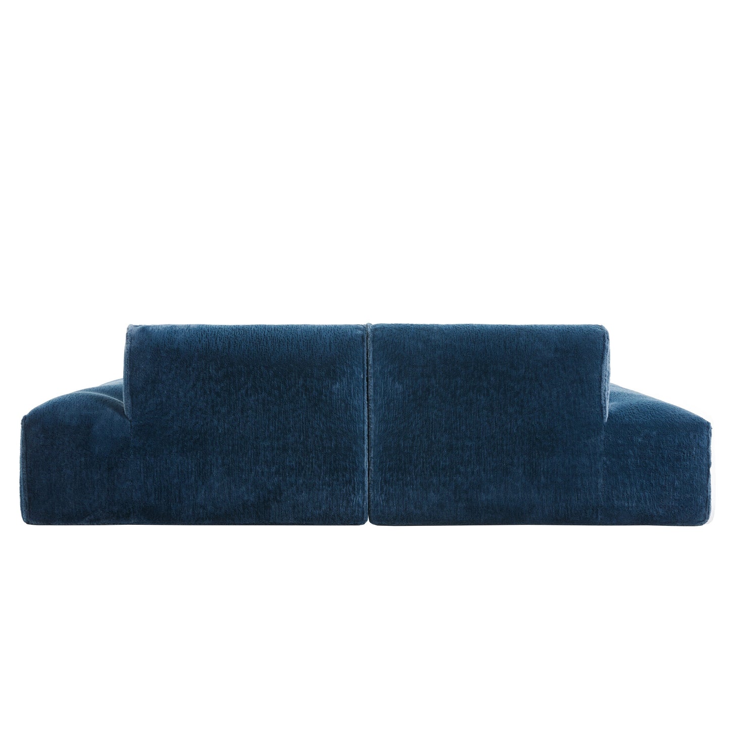 Modular Sectional Sofa,Fully Compressed,Spacious Foam-Filled Sofa Bed For Living Room,Elderly - Friendly Design