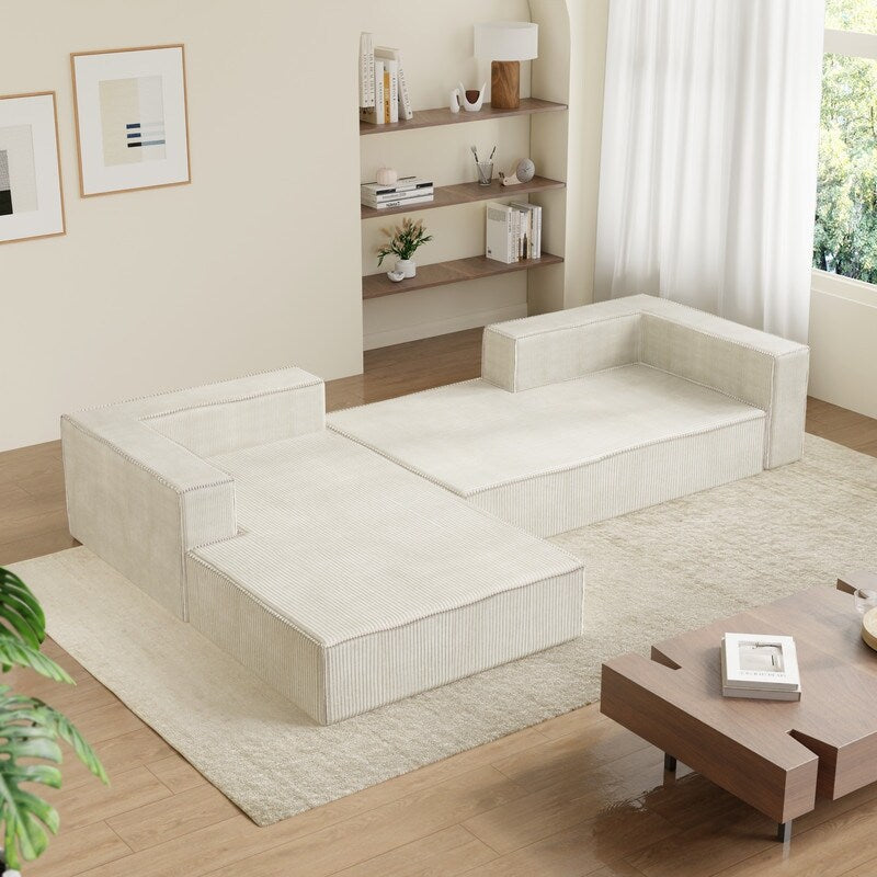 Module Corduroy Compression Sofas