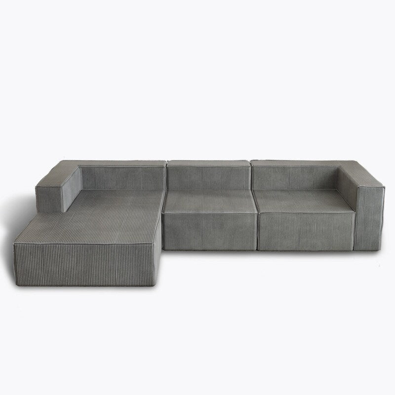 Module Corduroy Luxury Compression Sofas
