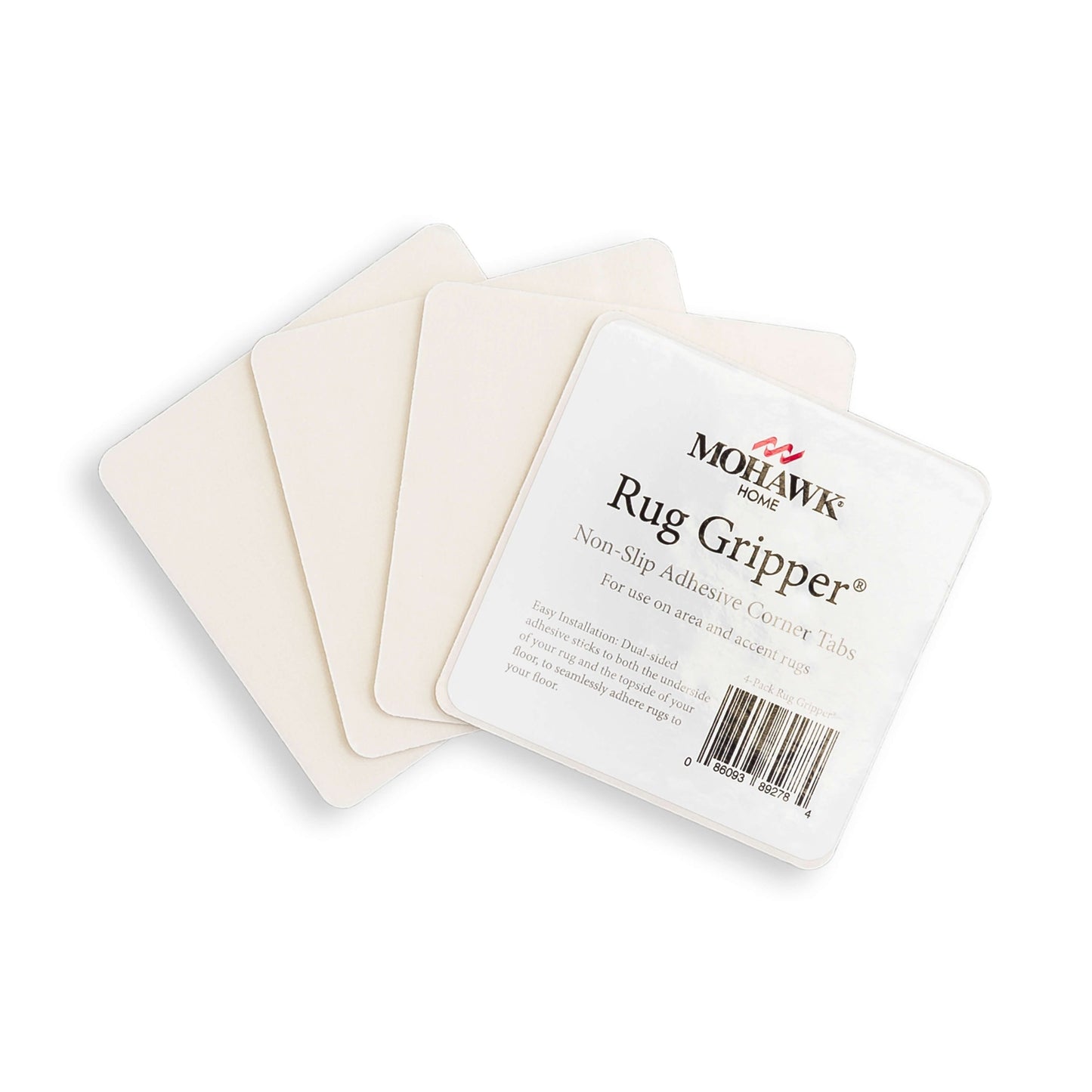 Mohawk Home Gripper Tab Pack für Flächenteppiche - Weiß