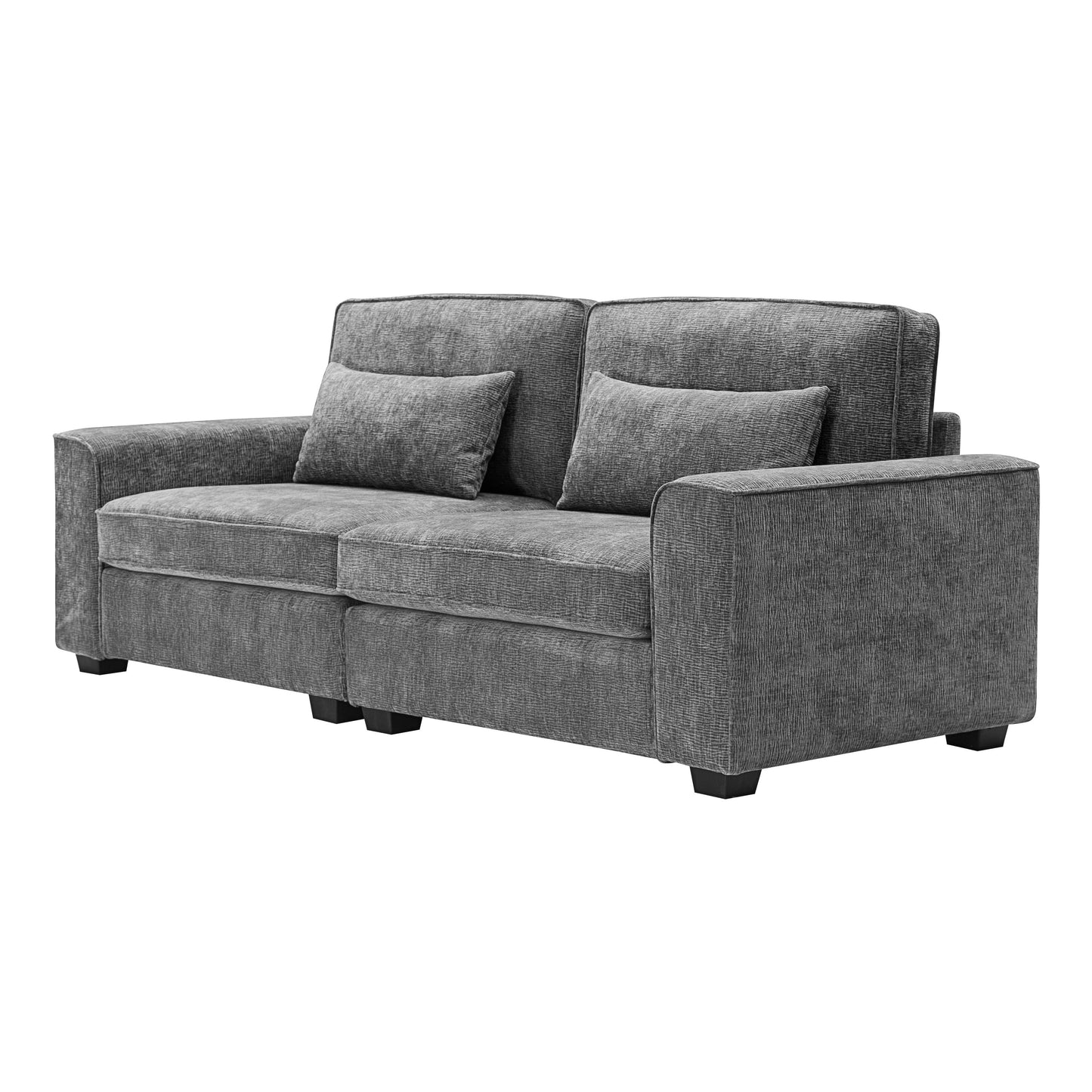 Montague Cozy Duo Upholstered 3-Seat Loveseat Sofa by Christopher Knight Home