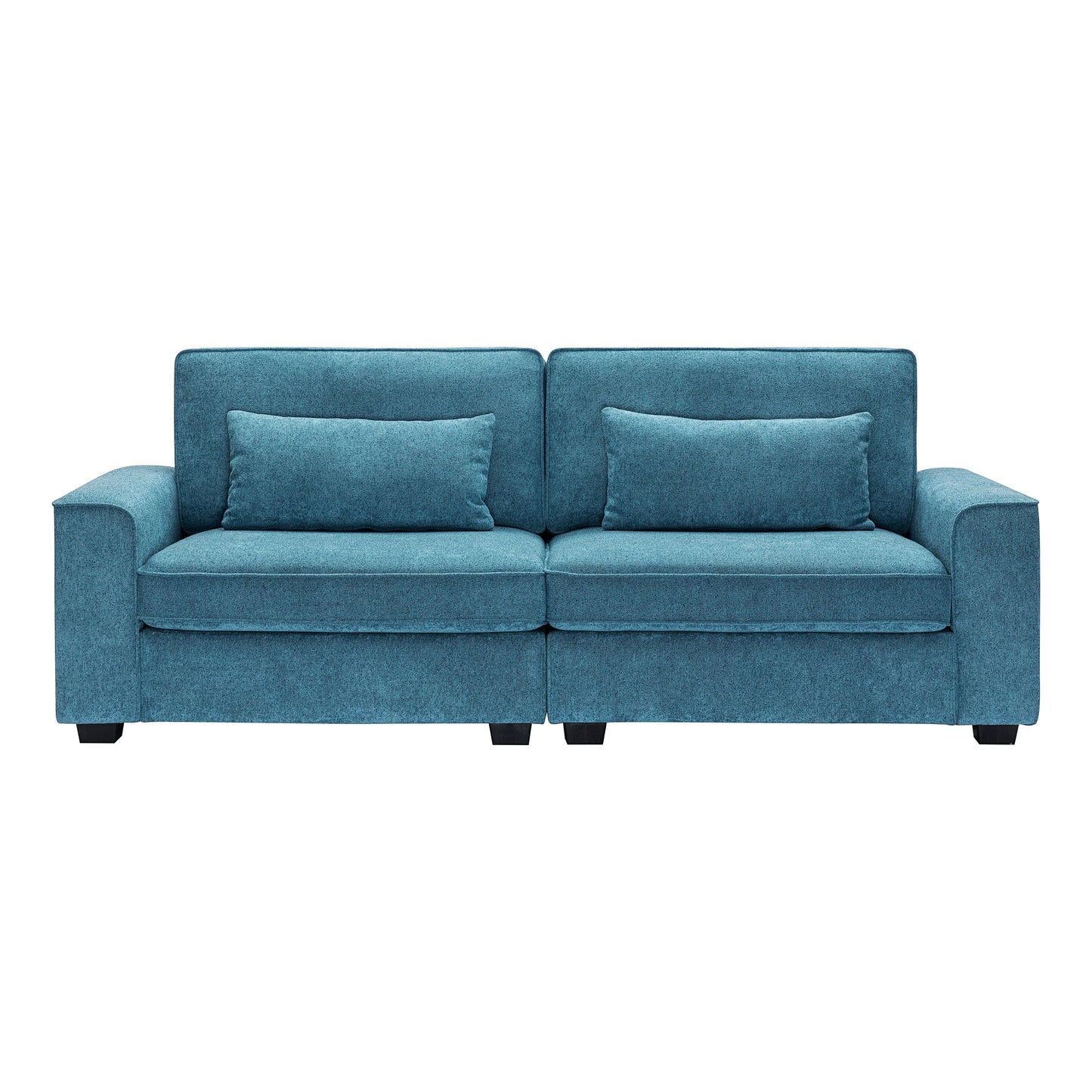 Montague Cozy Duo Upholstered 3-Seat Loveseat Sofa by Christopher Knight Home