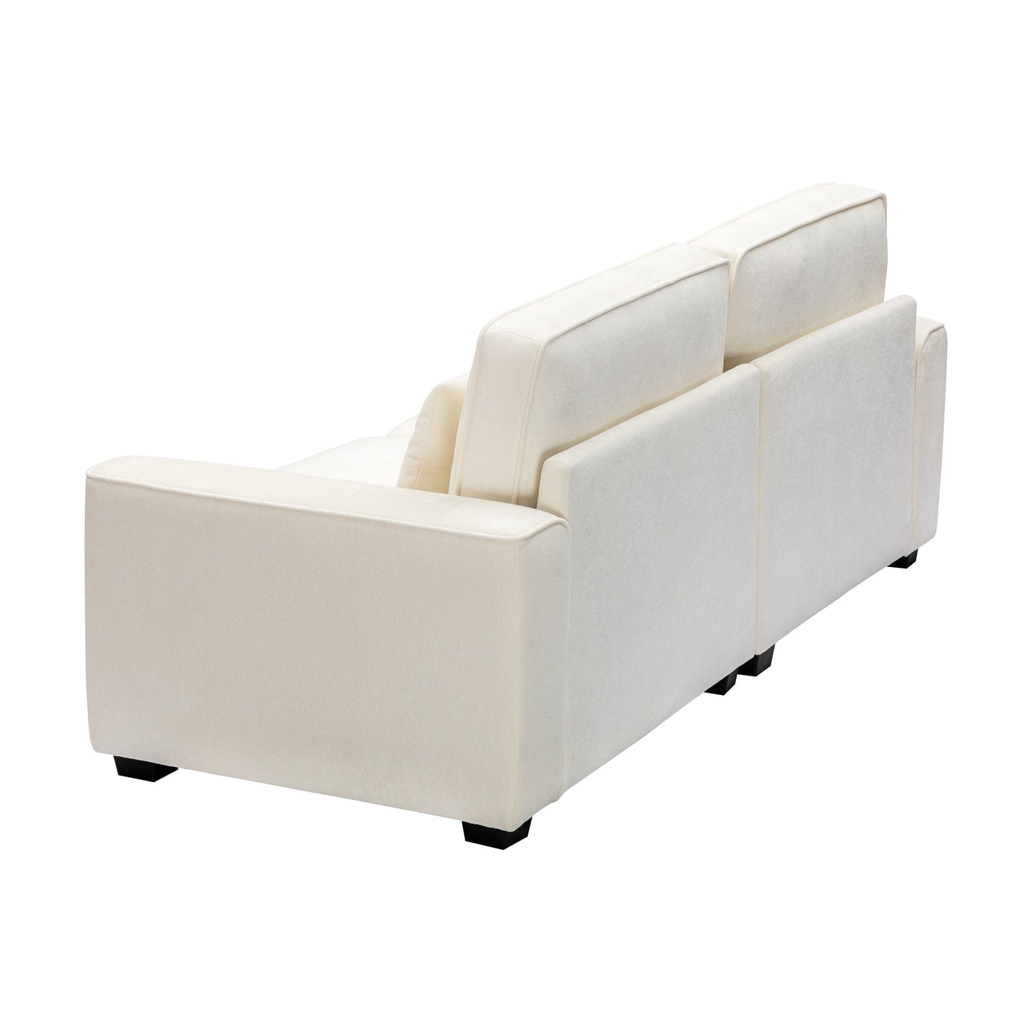 Montague Cozy Duo Upholstered 3-Seat Loveseat Sofa by Christopher Knight Home
