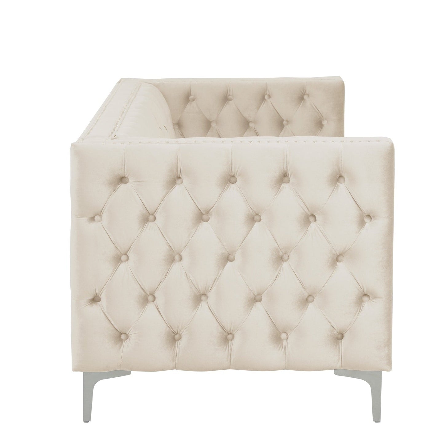 Morden Fort Deep Dutch Velvet Modern Sofa
