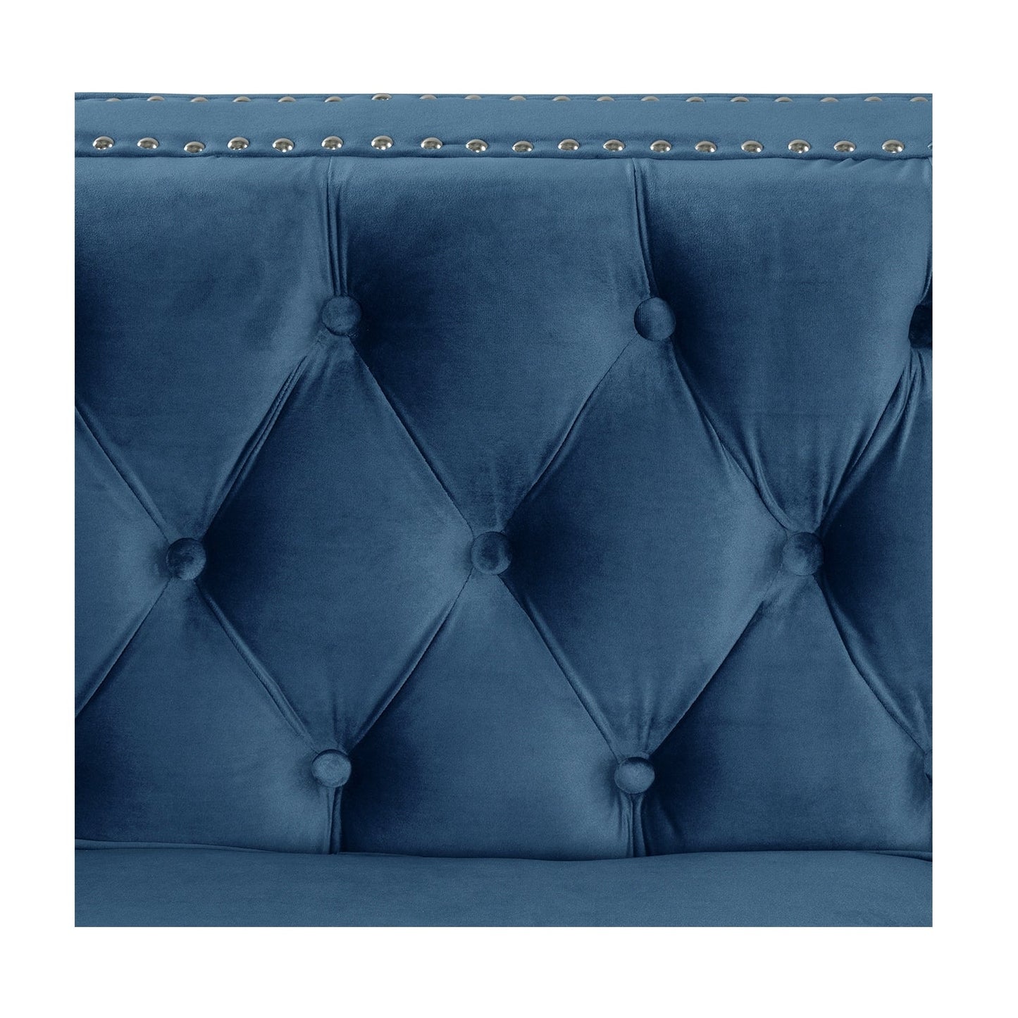 Morden Fort Deep Dutch Velvet Modern Sofa