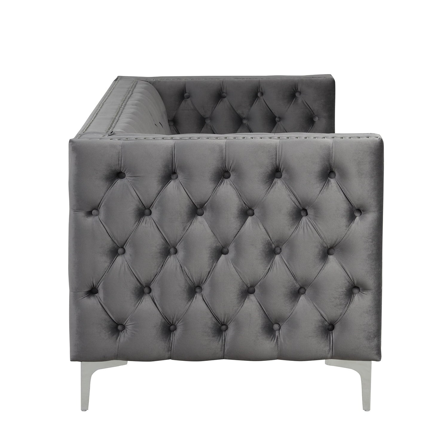 Morden Fort Deep Dutch Velvet Modern Sofa