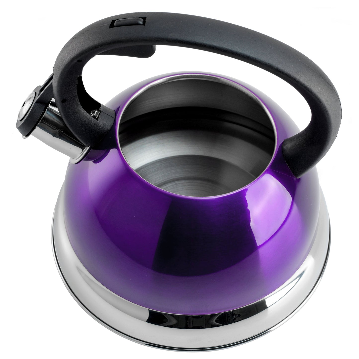 Mr. Coffee Flintshire 1,75 Quart Pfeifender Teekessel für den Herd in Lila – 1,75 Quart