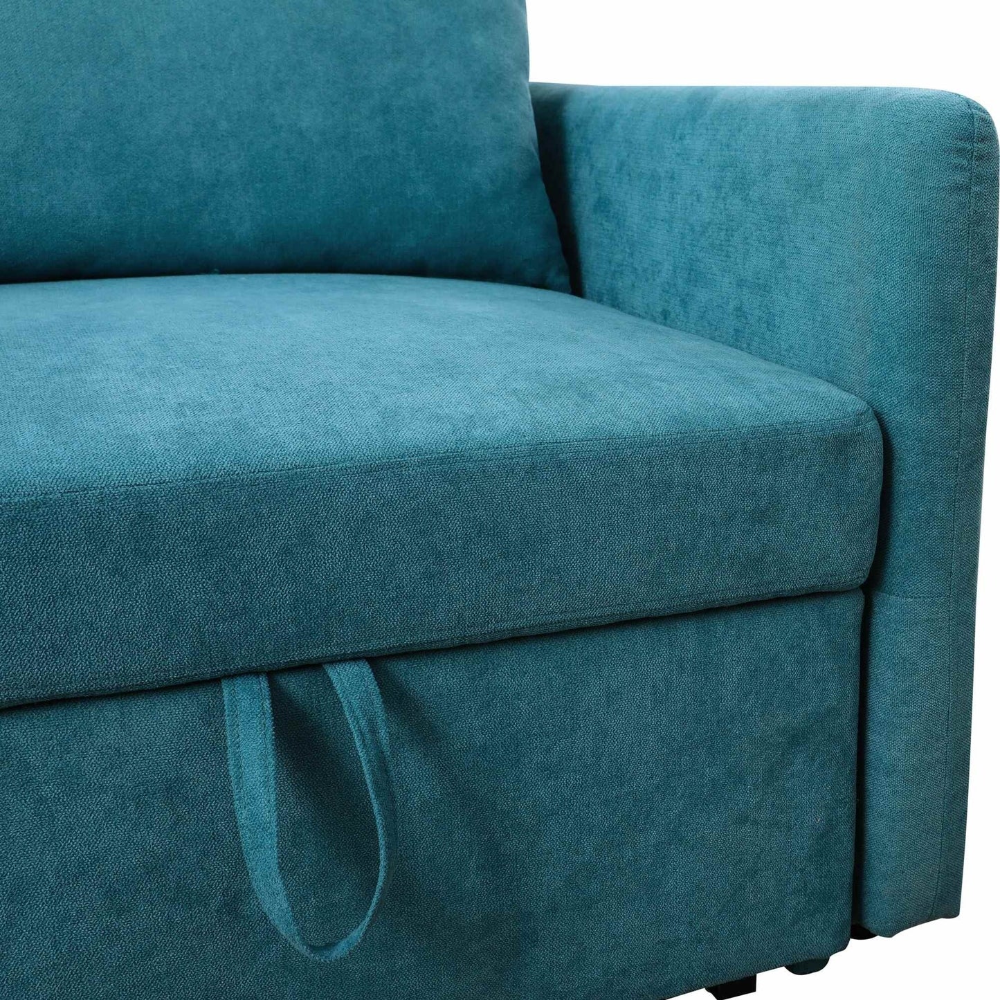 Multi-Function Foldable Fabric Sofa Bed
