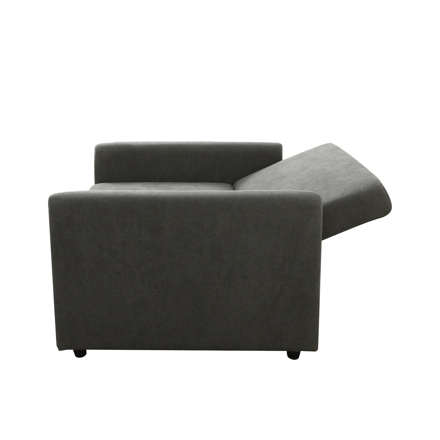 Multi-Function Foldable Fabric Sofa Bed