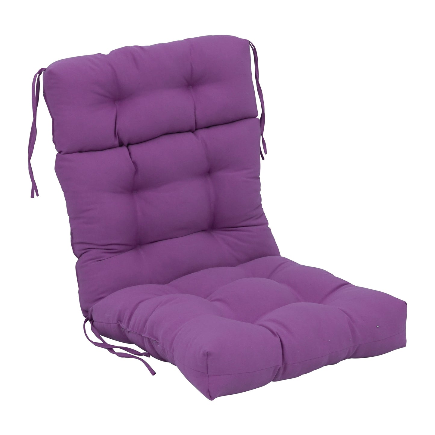 Mehrteiliges getuftetes Sitz-/Rückenkissen aus Twill (mehrere Größen)
