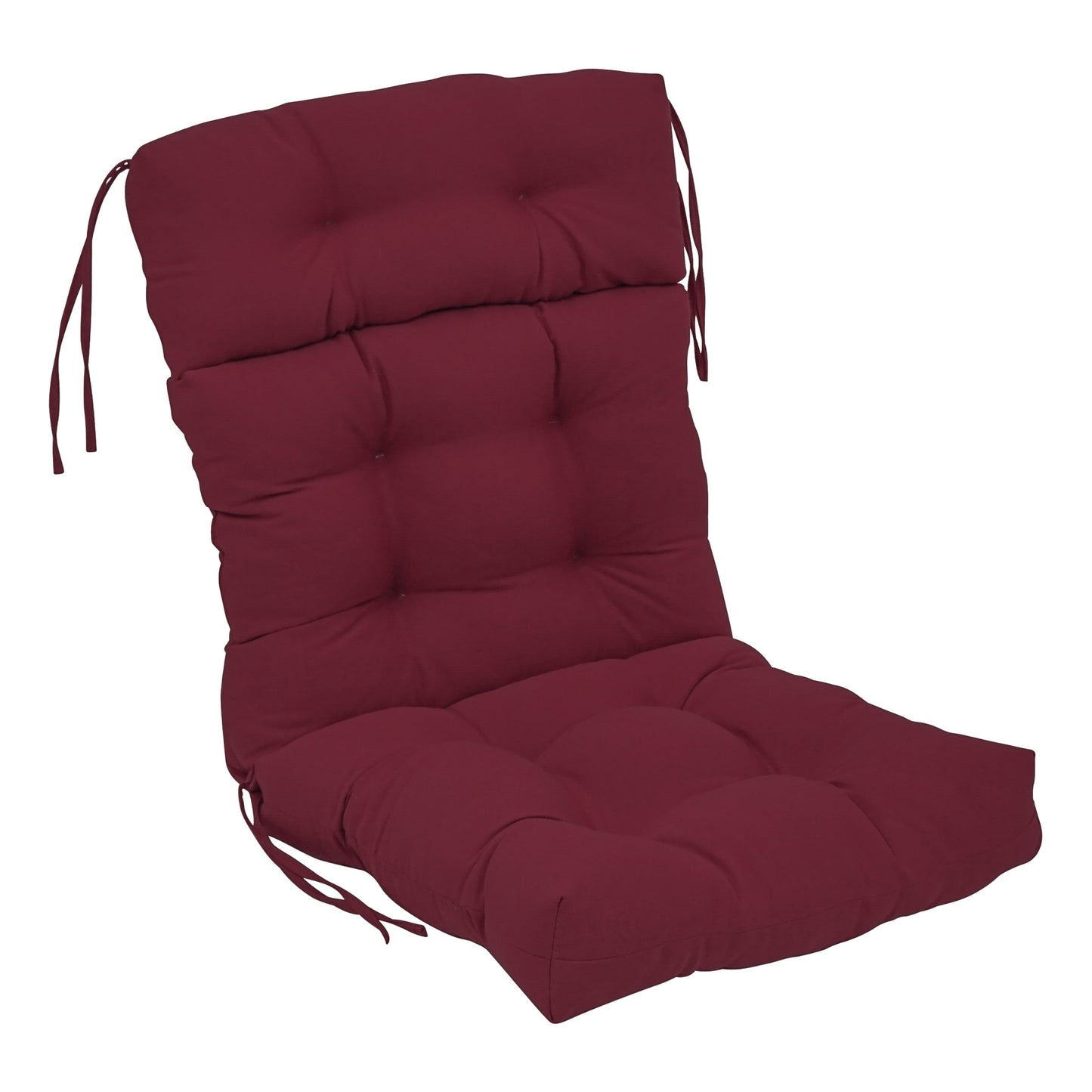 Mehrteiliges getuftetes Sitz-/Rückenkissen aus Twill (mehrere Größen)