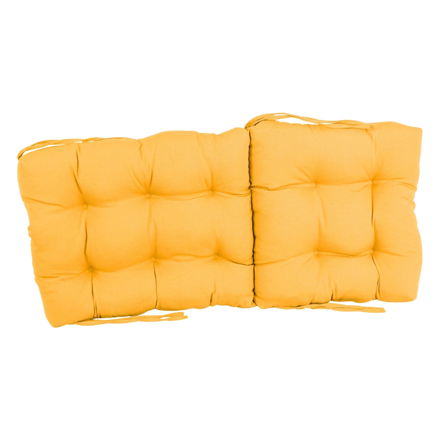 Mehrteiliges getuftetes Sitz-/Rückenkissen aus Twill (mehrere Größen)
