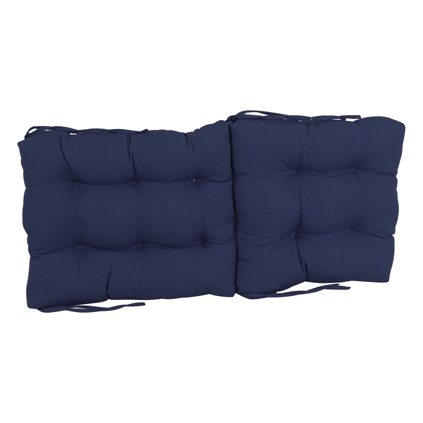 Mehrteiliges getuftetes Sitz-/Rückenkissen aus Twill (mehrere Größen)