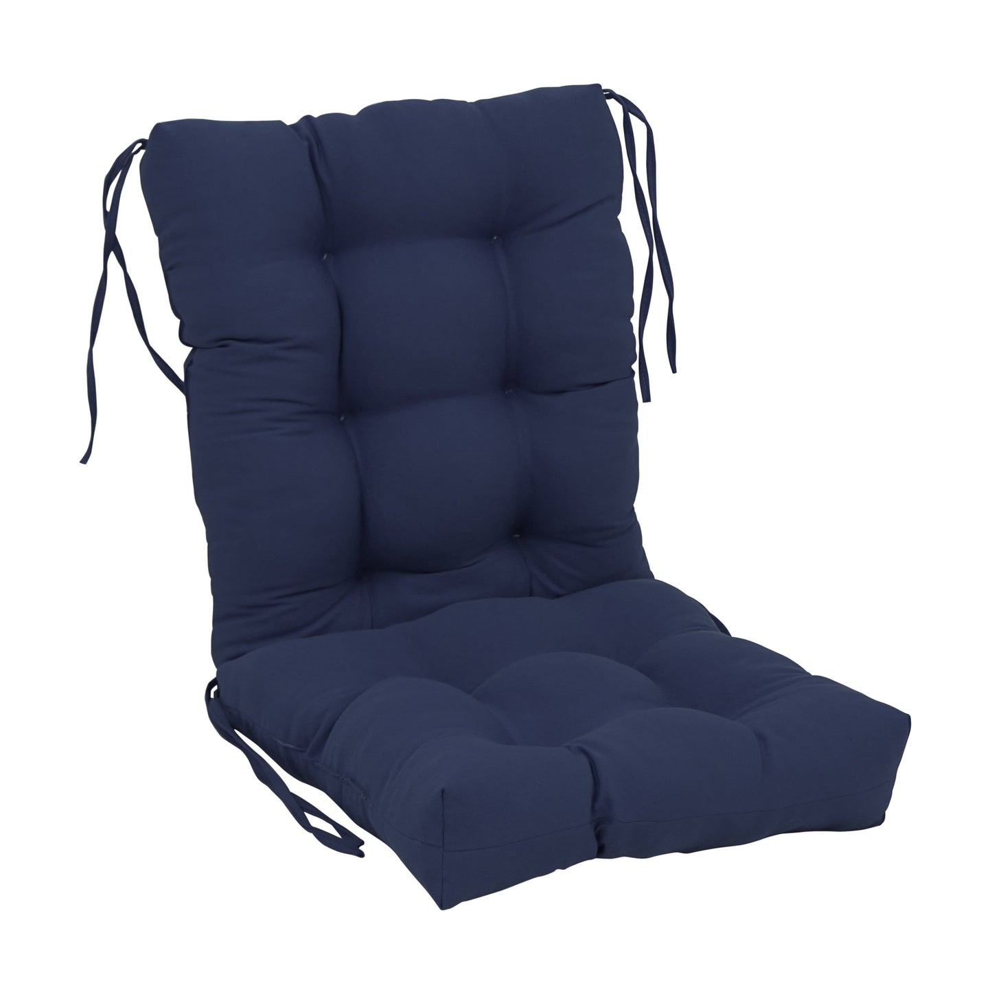 Mehrteiliges getuftetes Sitz-/Rückenkissen aus Twill (mehrere Größen)