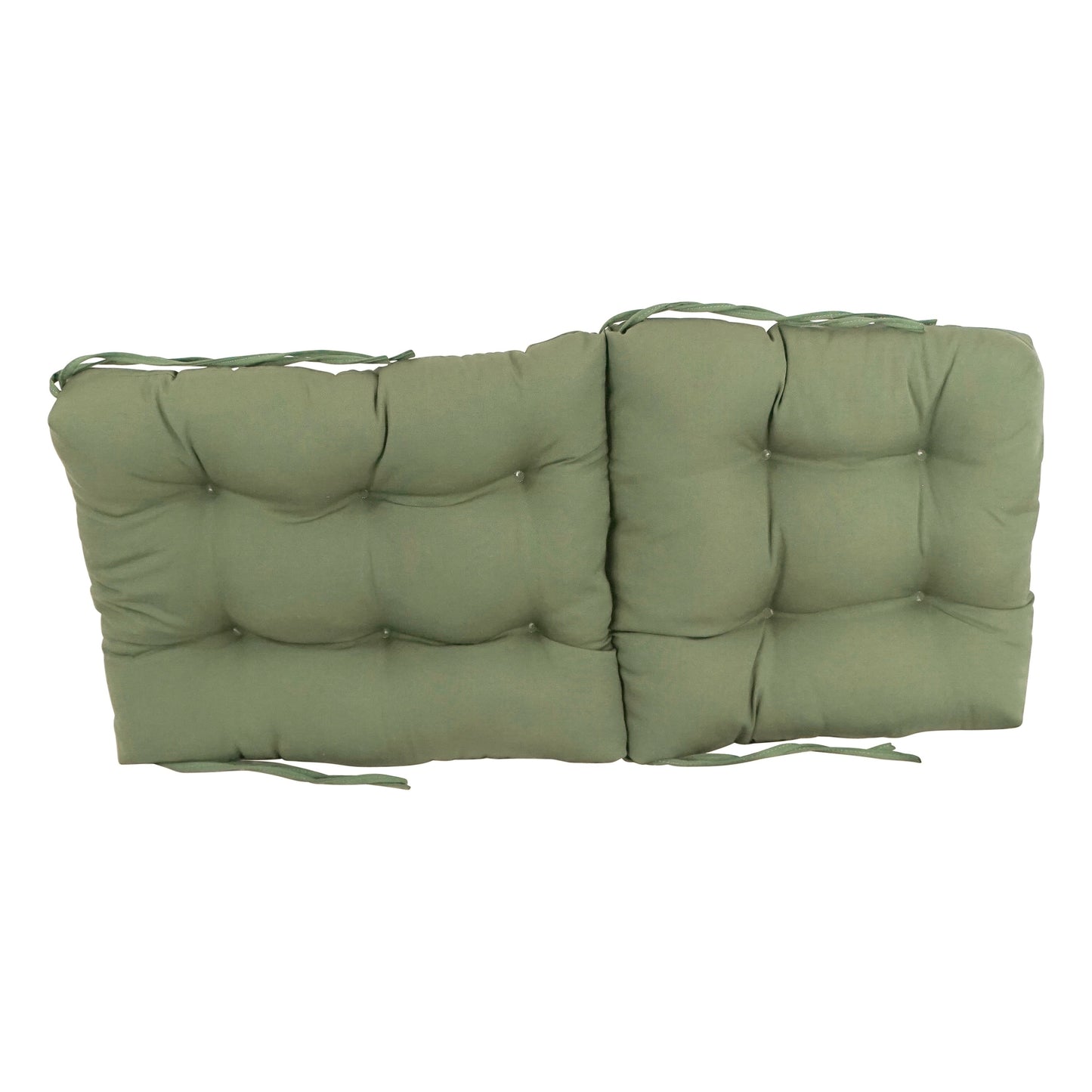 Mehrteiliges getuftetes Sitz-/Rückenkissen aus Twill (mehrere Größen)