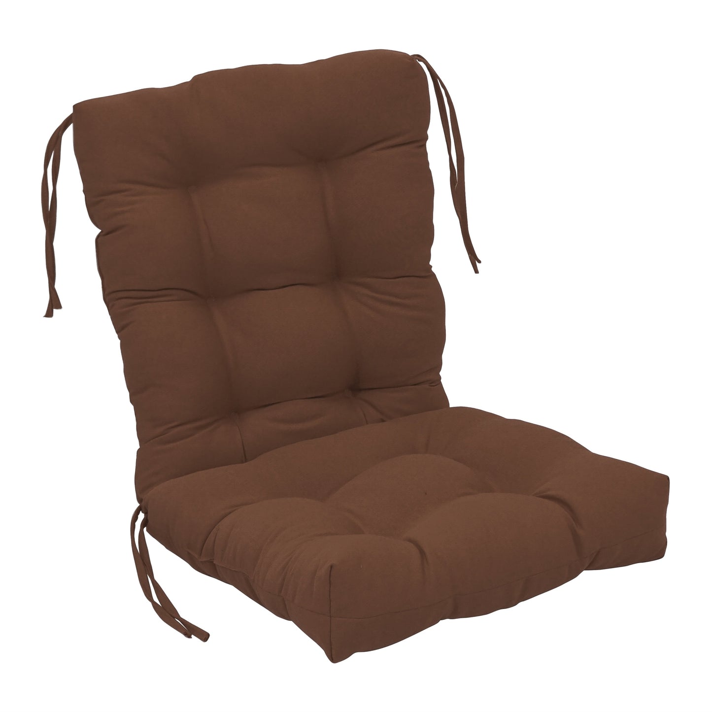 Mehrteiliges getuftetes Sitz-/Rückenkissen aus Twill (mehrere Größen)