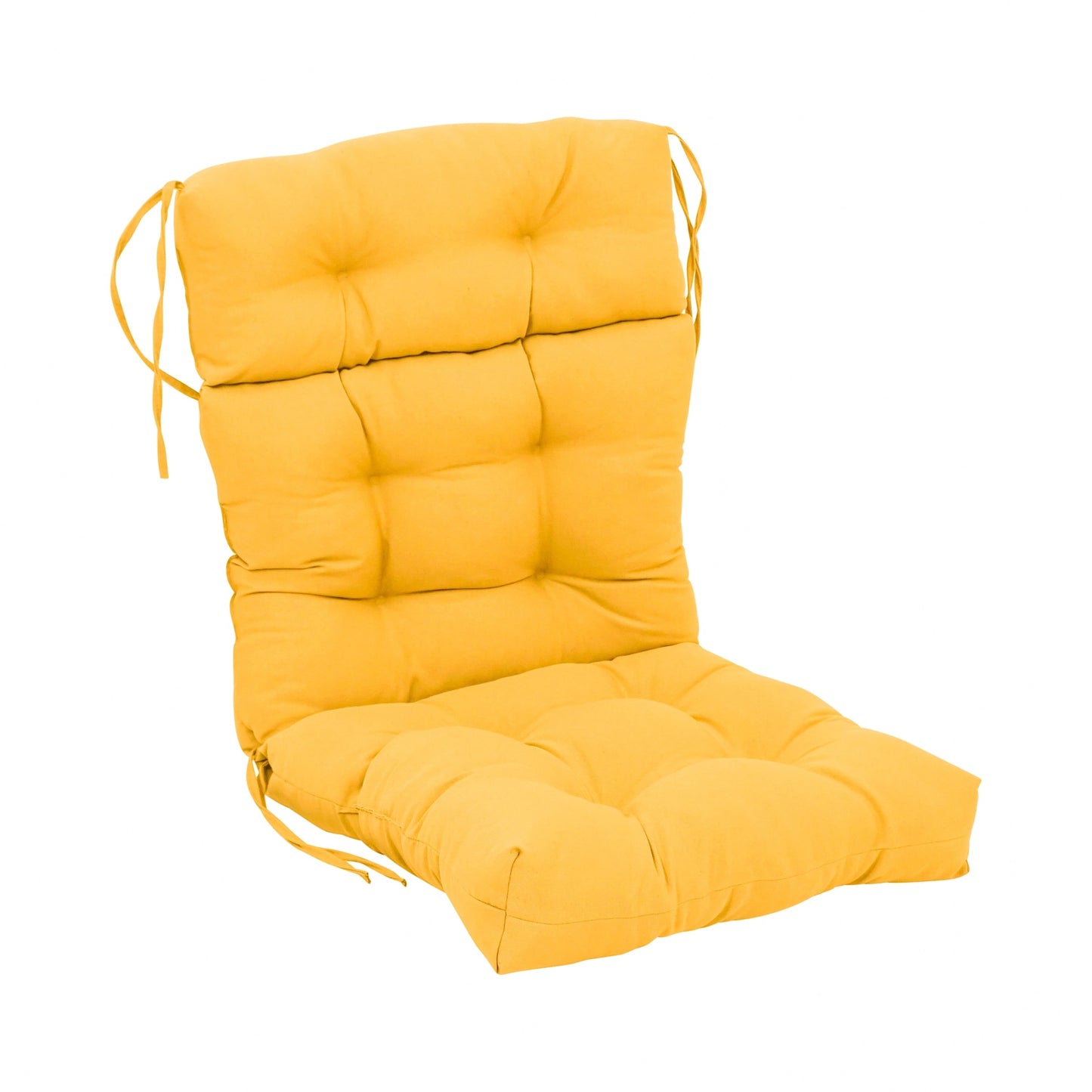Mehrteiliges getuftetes Sitz-/Rückenkissen aus Twill (mehrere Größen)
