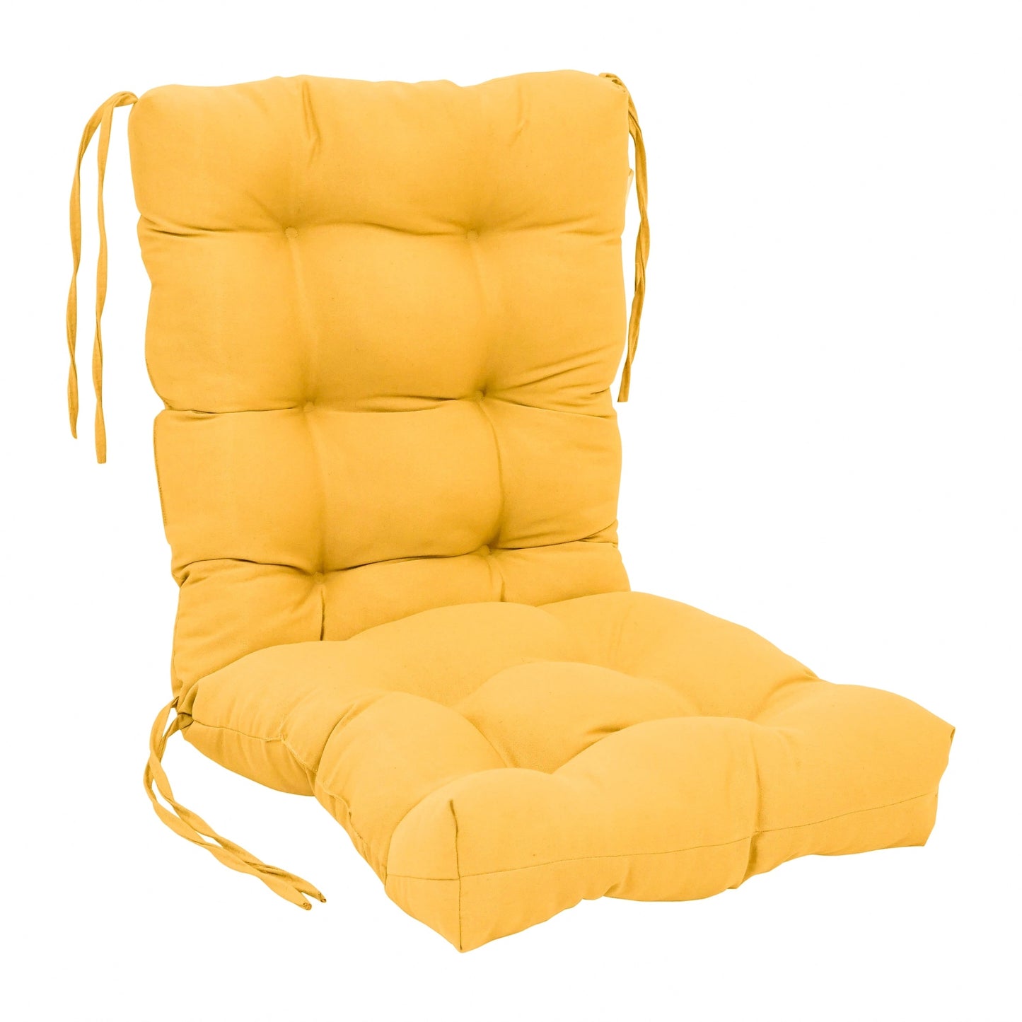 Mehrteiliges getuftetes Sitz-/Rückenkissen aus Twill (mehrere Größen)
