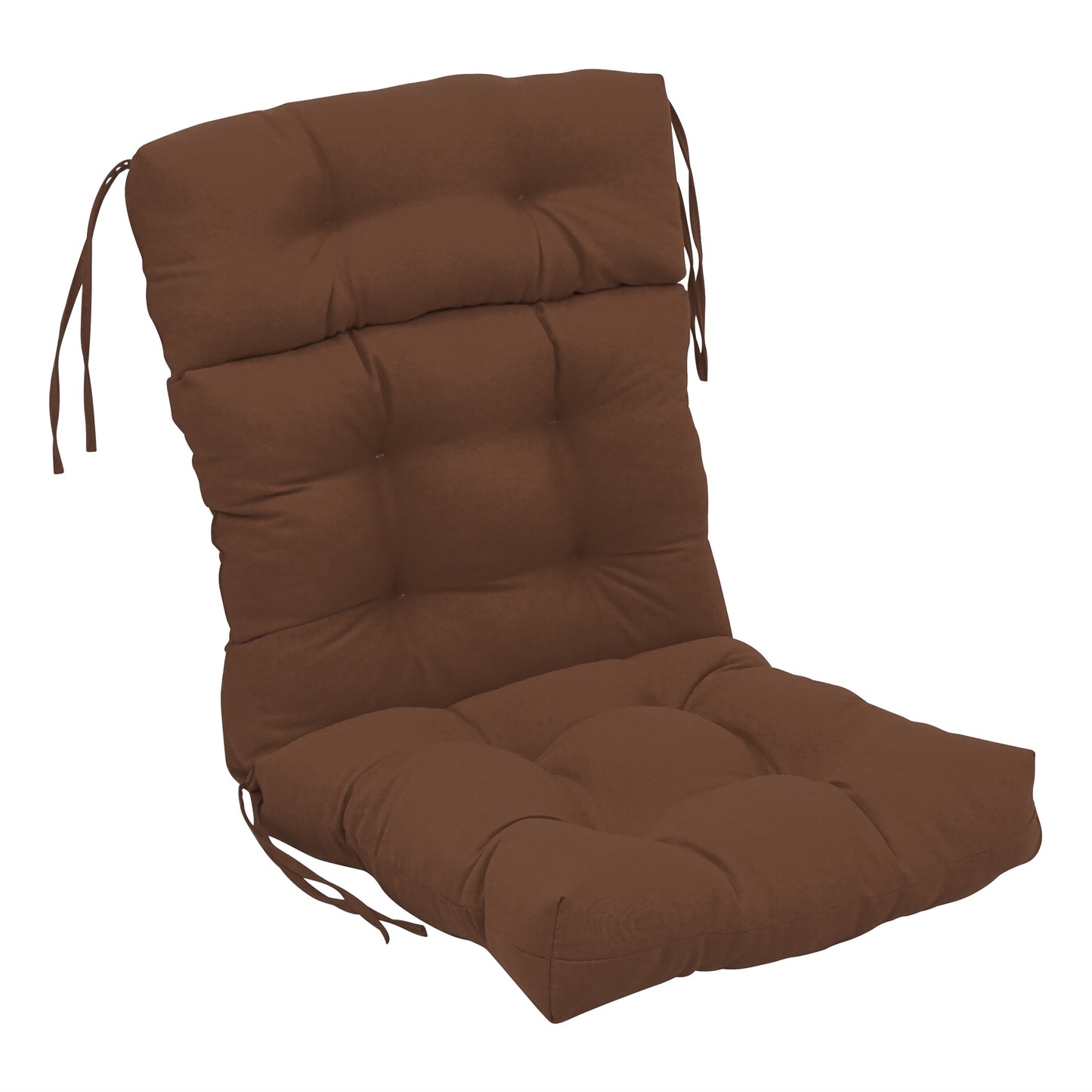 Mehrteiliges getuftetes Sitz-/Rückenkissen aus Twill (mehrere Größen)