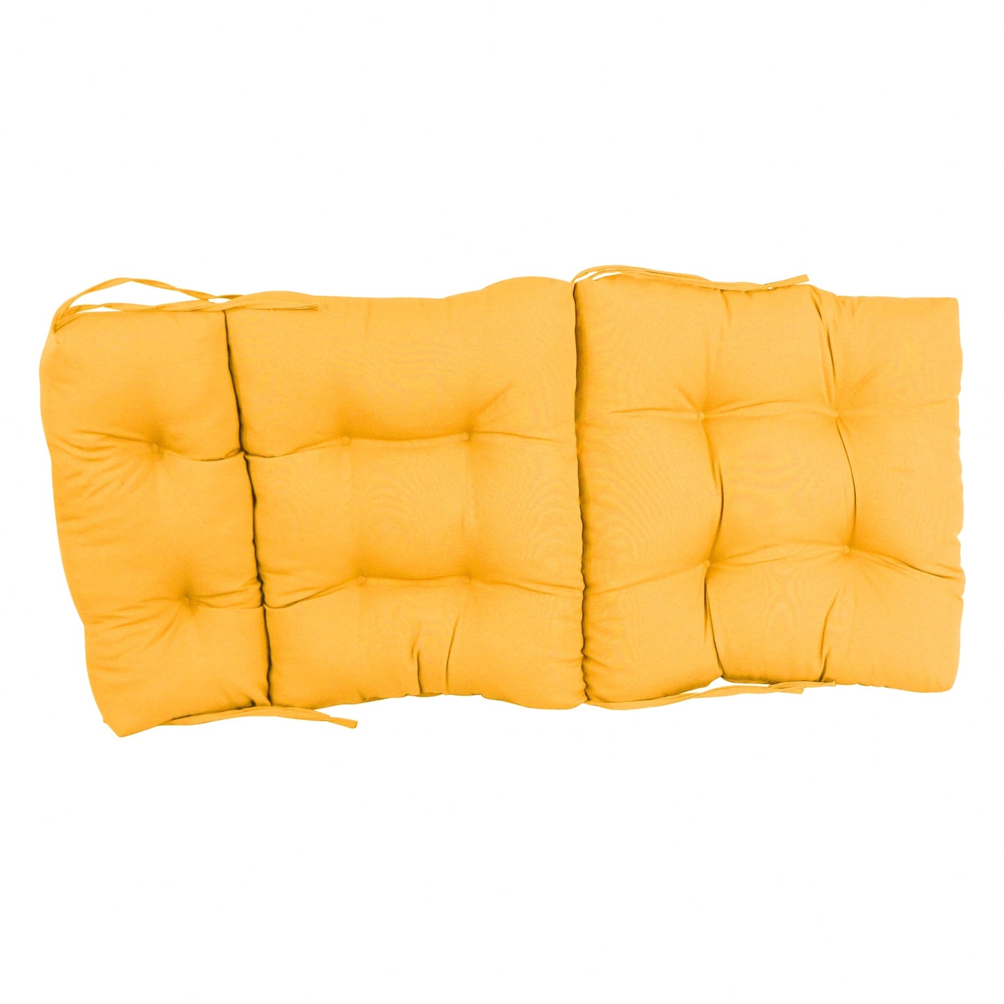 Mehrteiliges getuftetes Sitz-/Rückenkissen aus Twill (mehrere Größen)