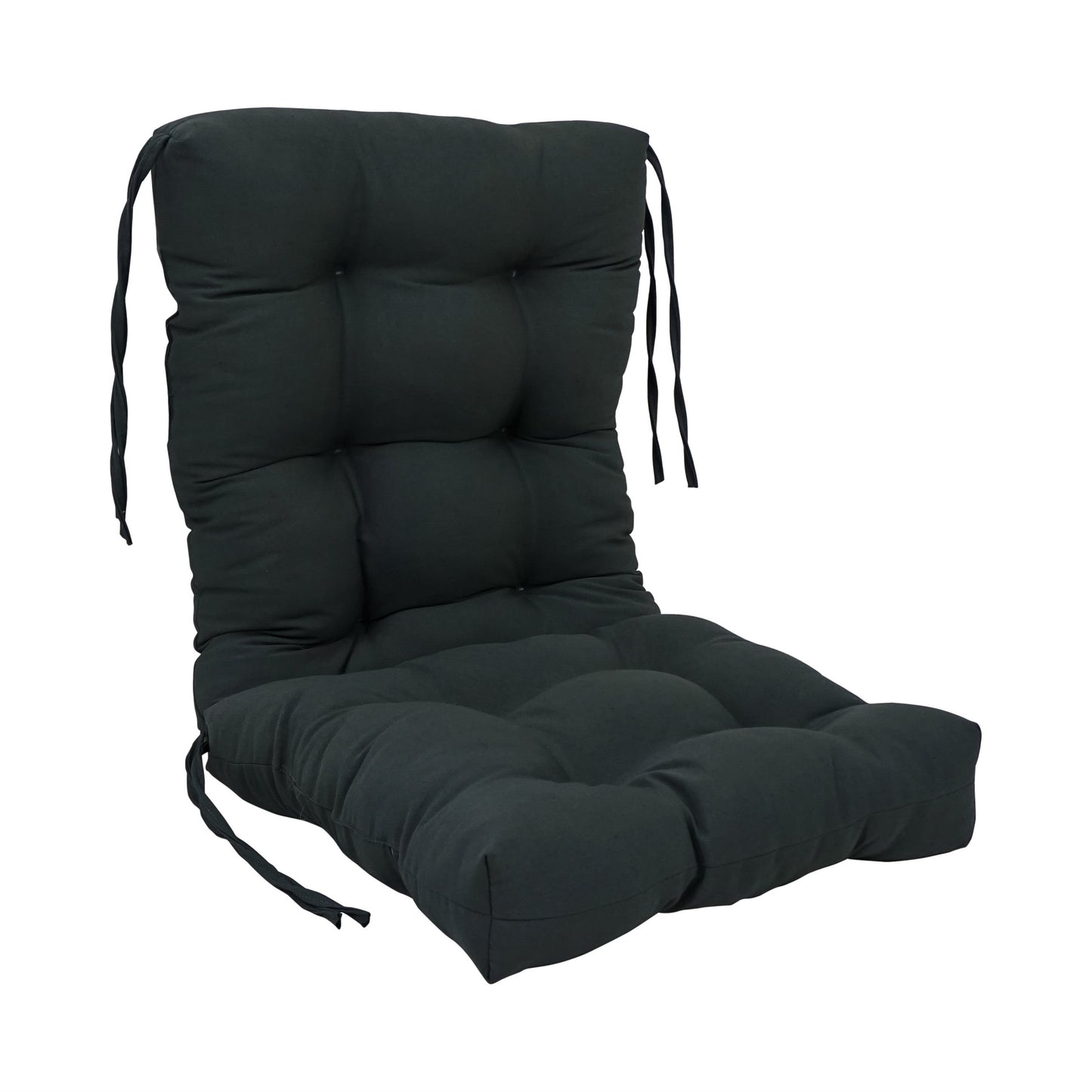 Mehrteiliges getuftetes Sitz-/Rückenkissen aus Twill (mehrere Größen)