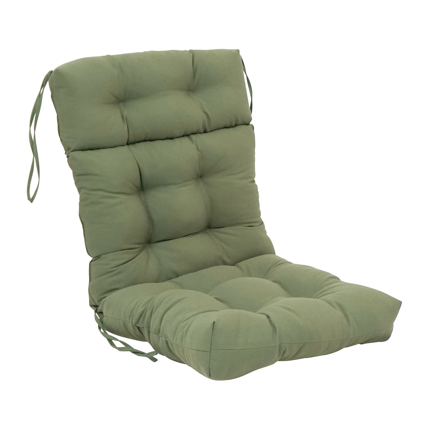 Mehrteiliges getuftetes Sitz-/Rückenkissen aus Twill (mehrere Größen)