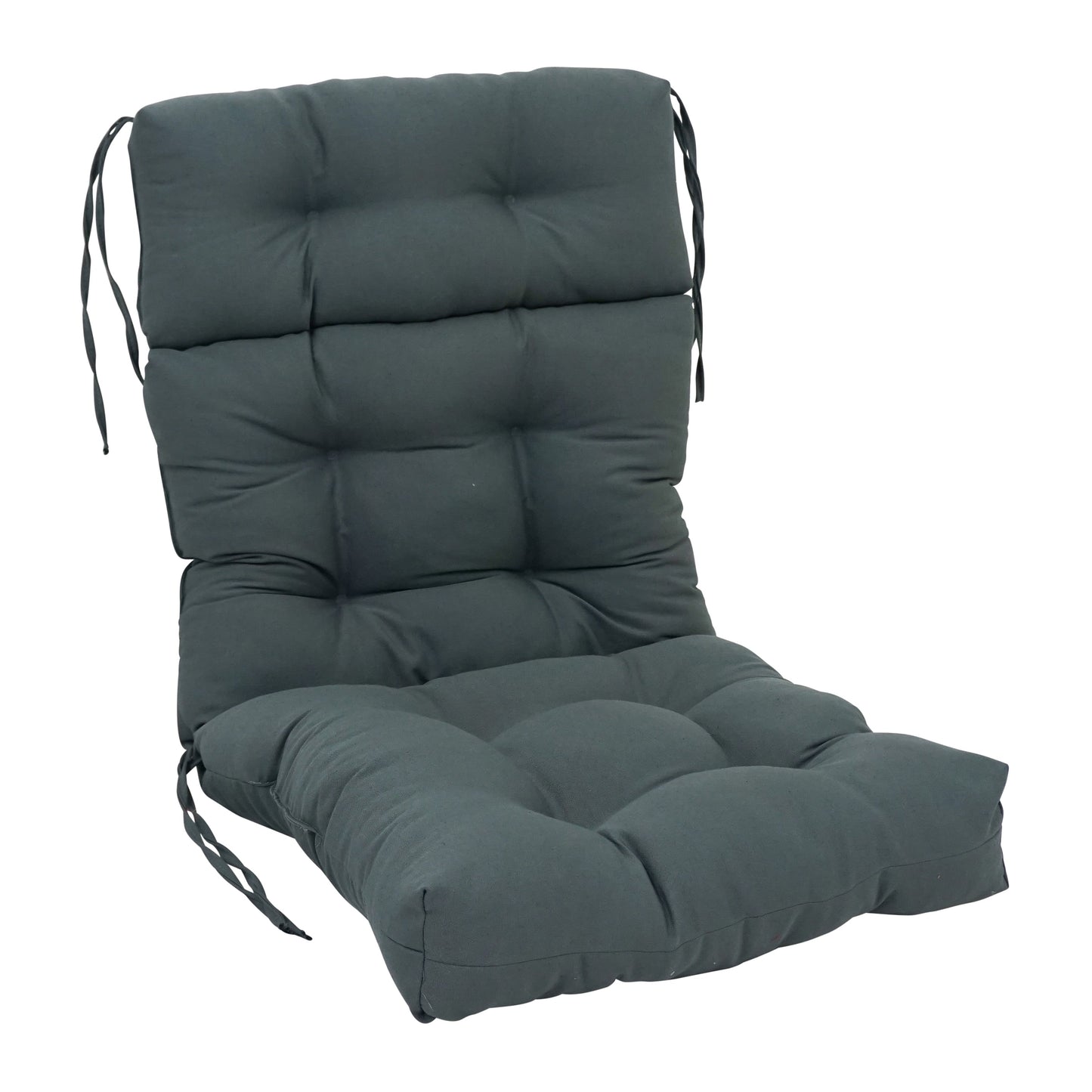Mehrteiliges getuftetes Sitz-/Rückenkissen aus Twill (mehrere Größen)