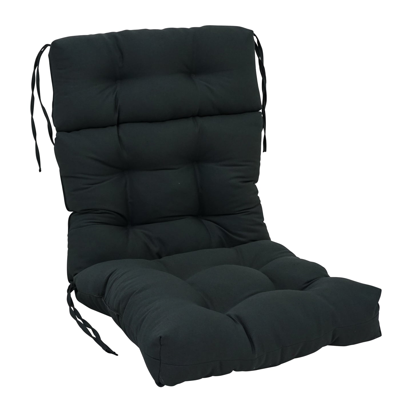 Mehrteiliges getuftetes Sitz-/Rückenkissen aus Twill (mehrere Größen)