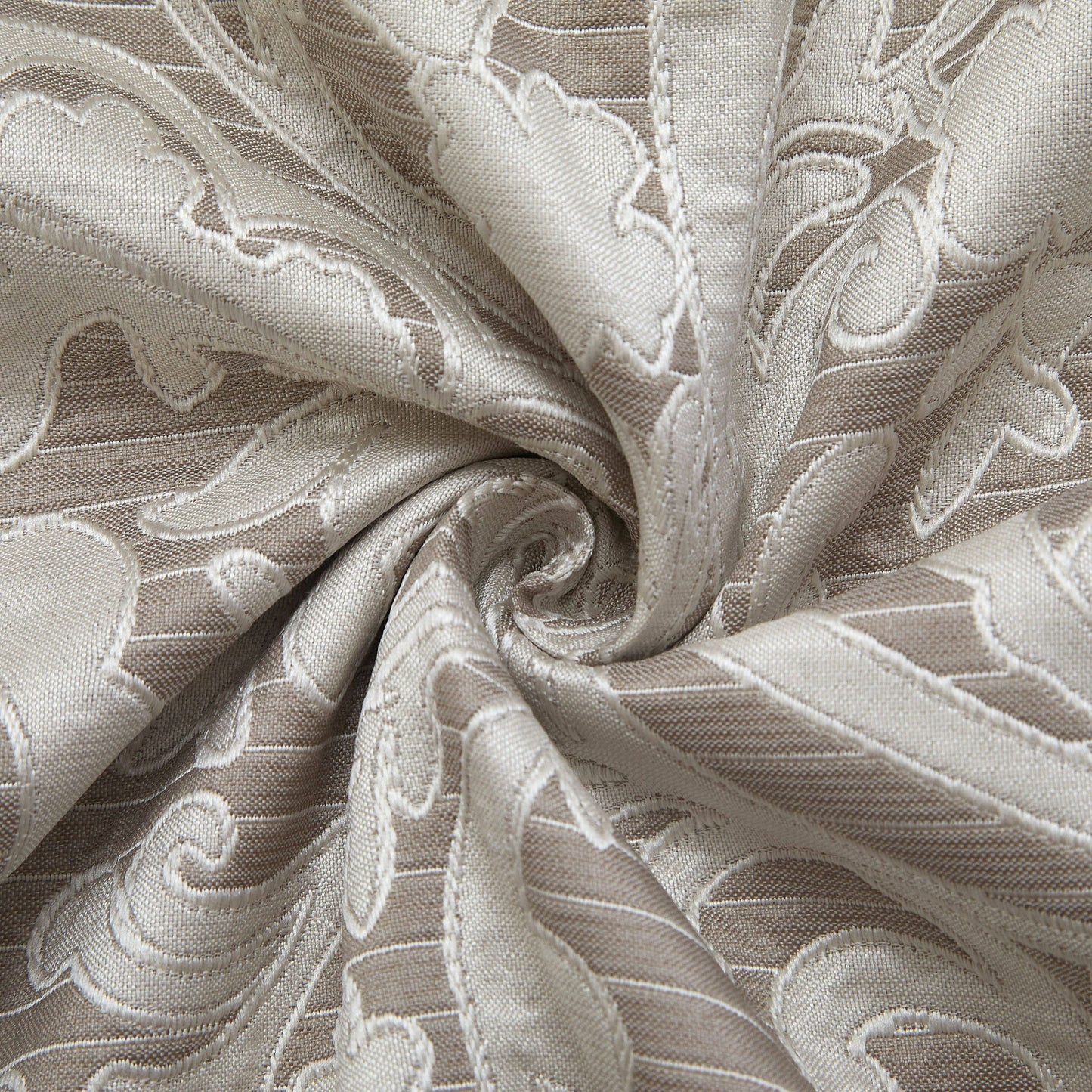 Nanshing Salem Damast-Jacquard 7-teiliges Bettdeckenset