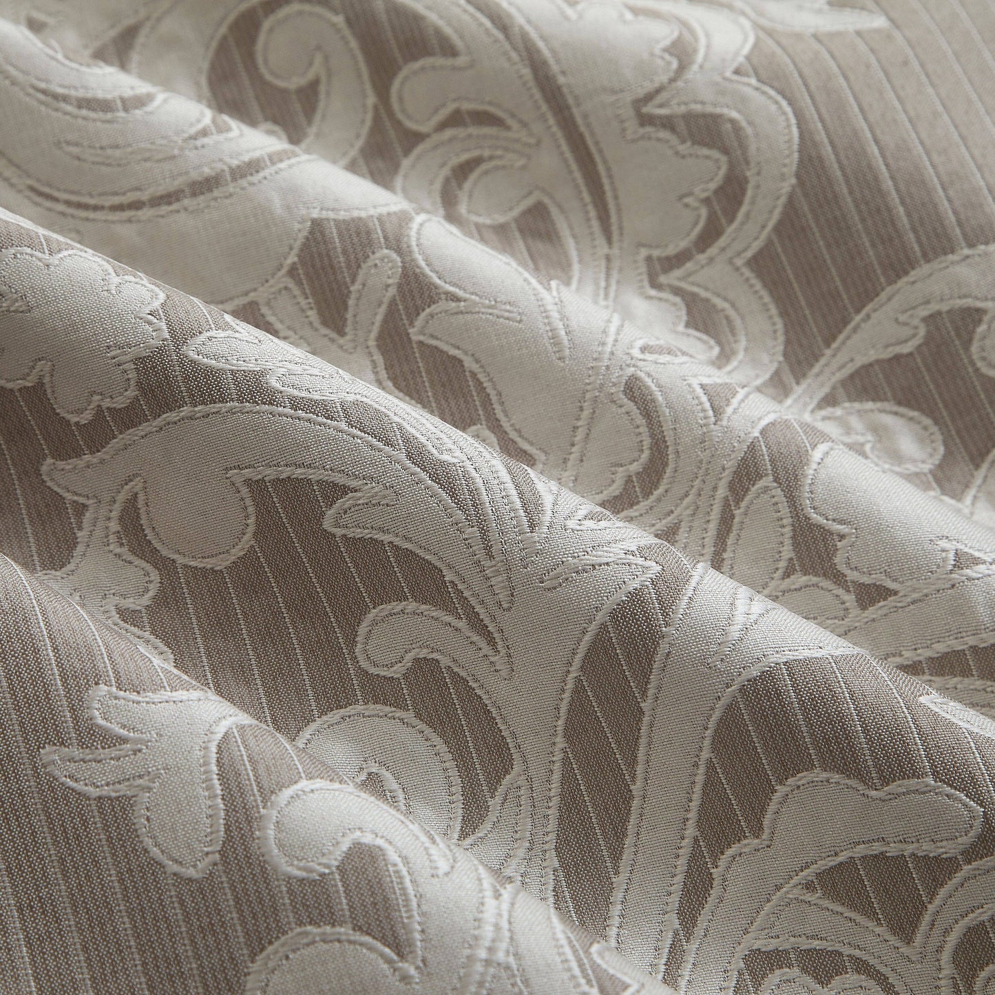 Nanshing Salem Damast-Jacquard 7-teiliges Bettdeckenset
