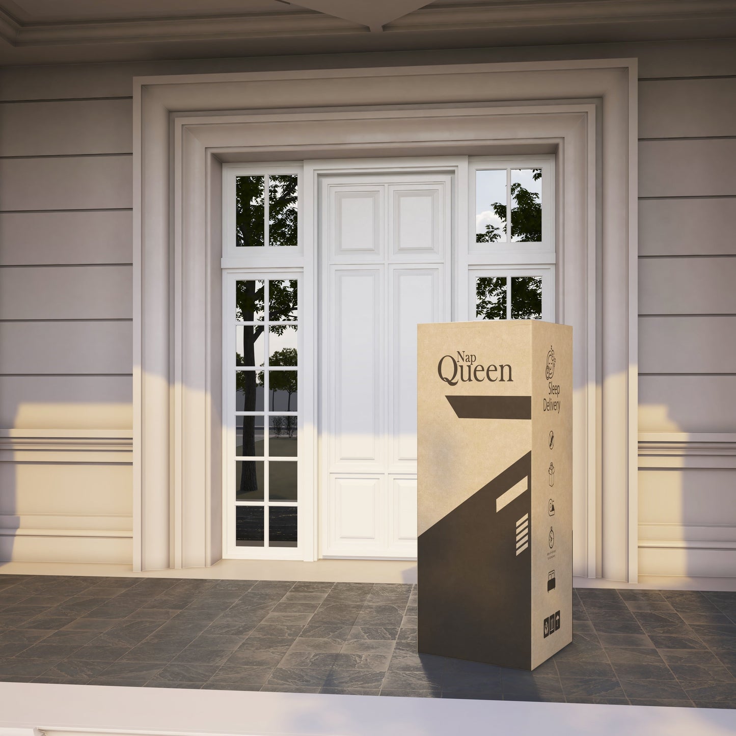 NapQueen Elizabeth 10 Kühlende Gel-Memoryschaummatratze
