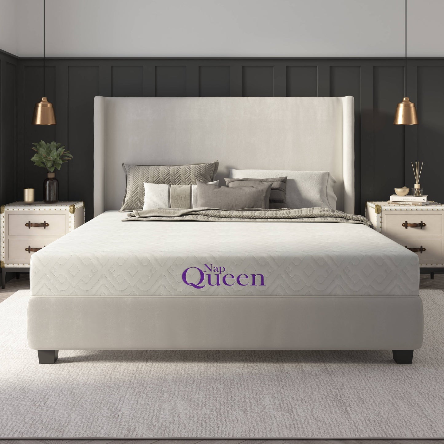 NapQueen Elizabeth 8 Kühlende Gel-Memoryschaummatratze