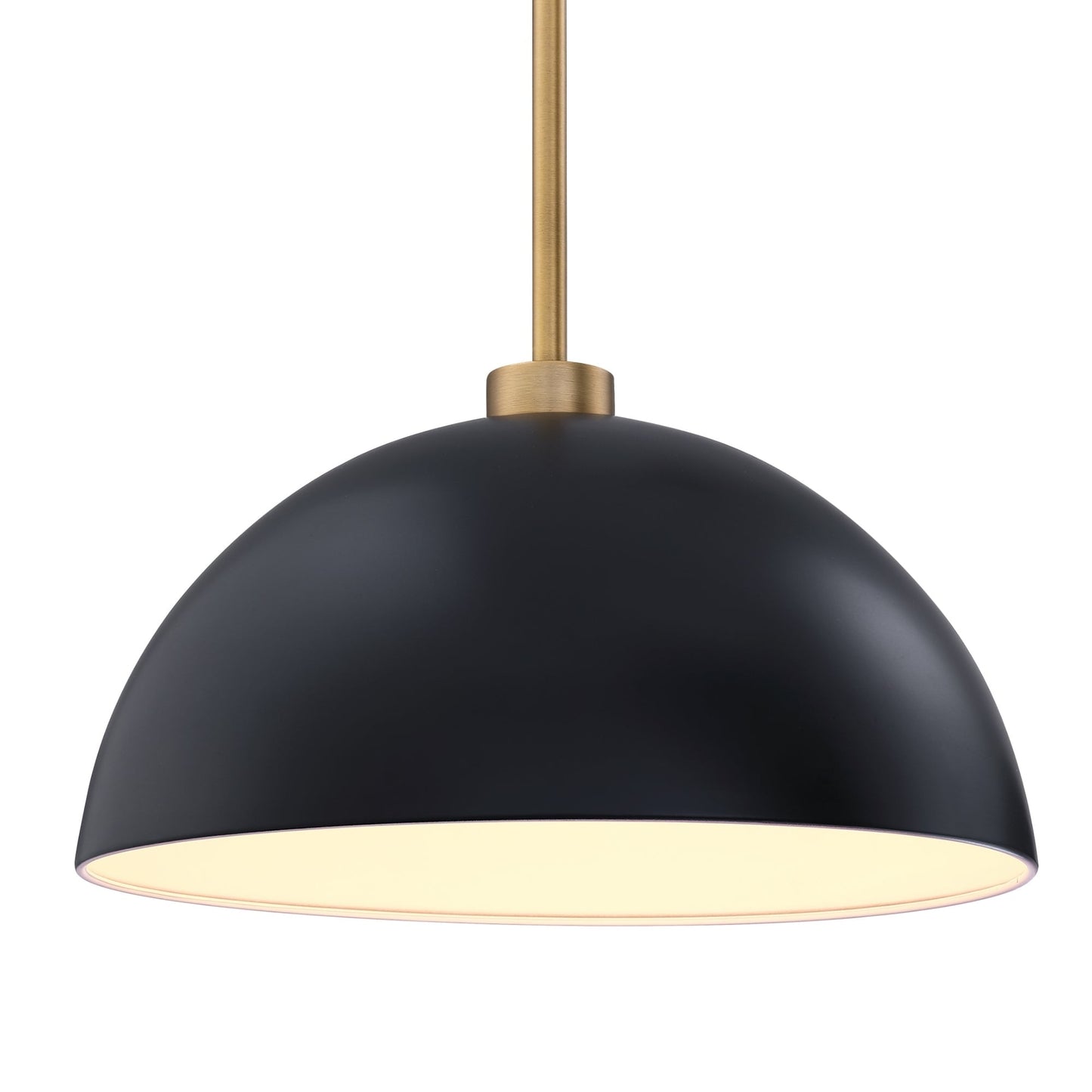 Nathan James Percy, moderne 2-flammige Pendelleuchte, Hängelampe mit Metallschirm und verstellbarem Kabel