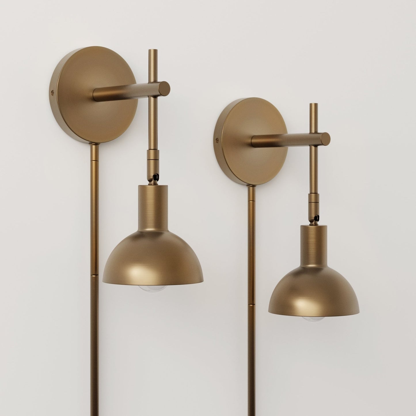 Nathan James Tamlin Wandleuchte mit Arm, 1 Leuchte, mit Plug-and-On-/Off-Schalter