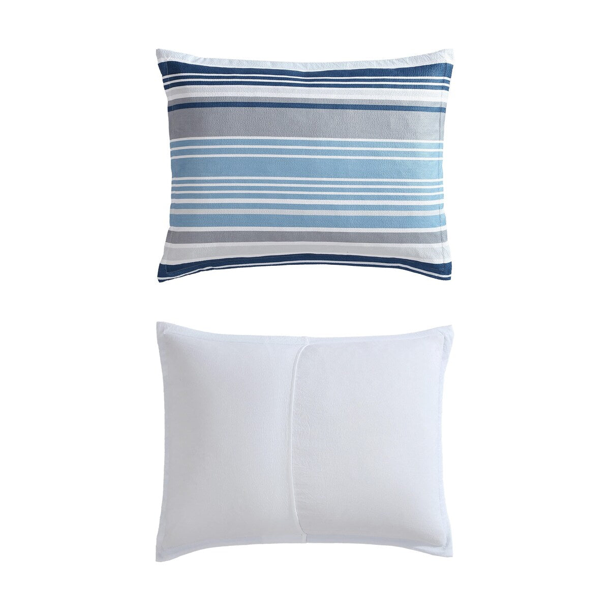 Nautica Bradlee Wende-Bettdeckenset, Blau
