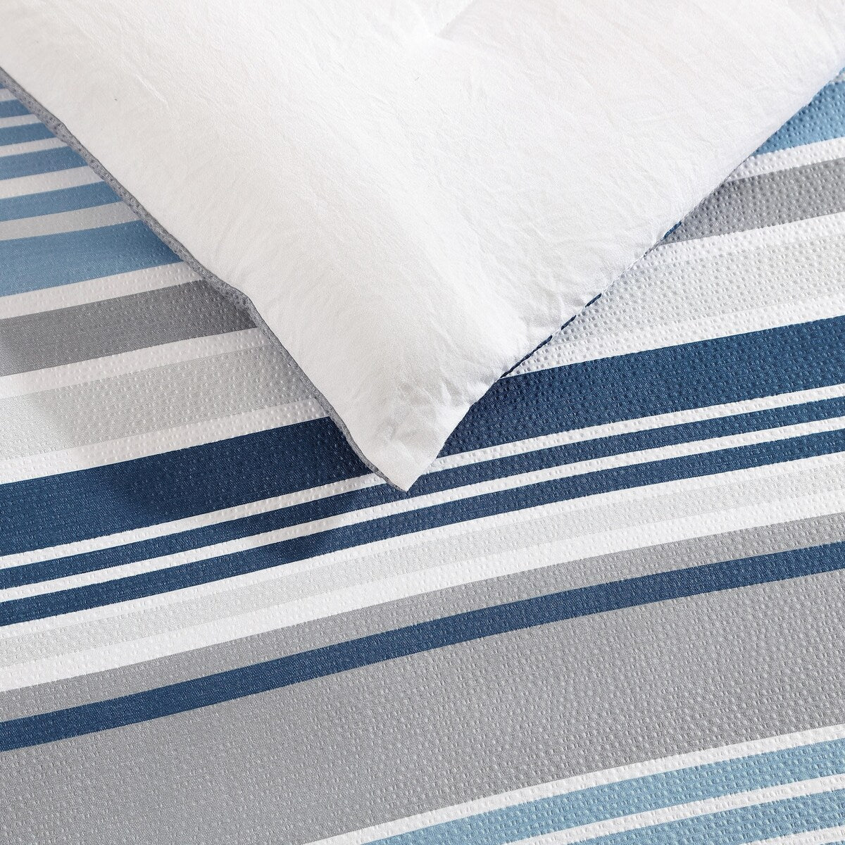 Nautica Bradlee Wende-Bettdeckenset, Blau