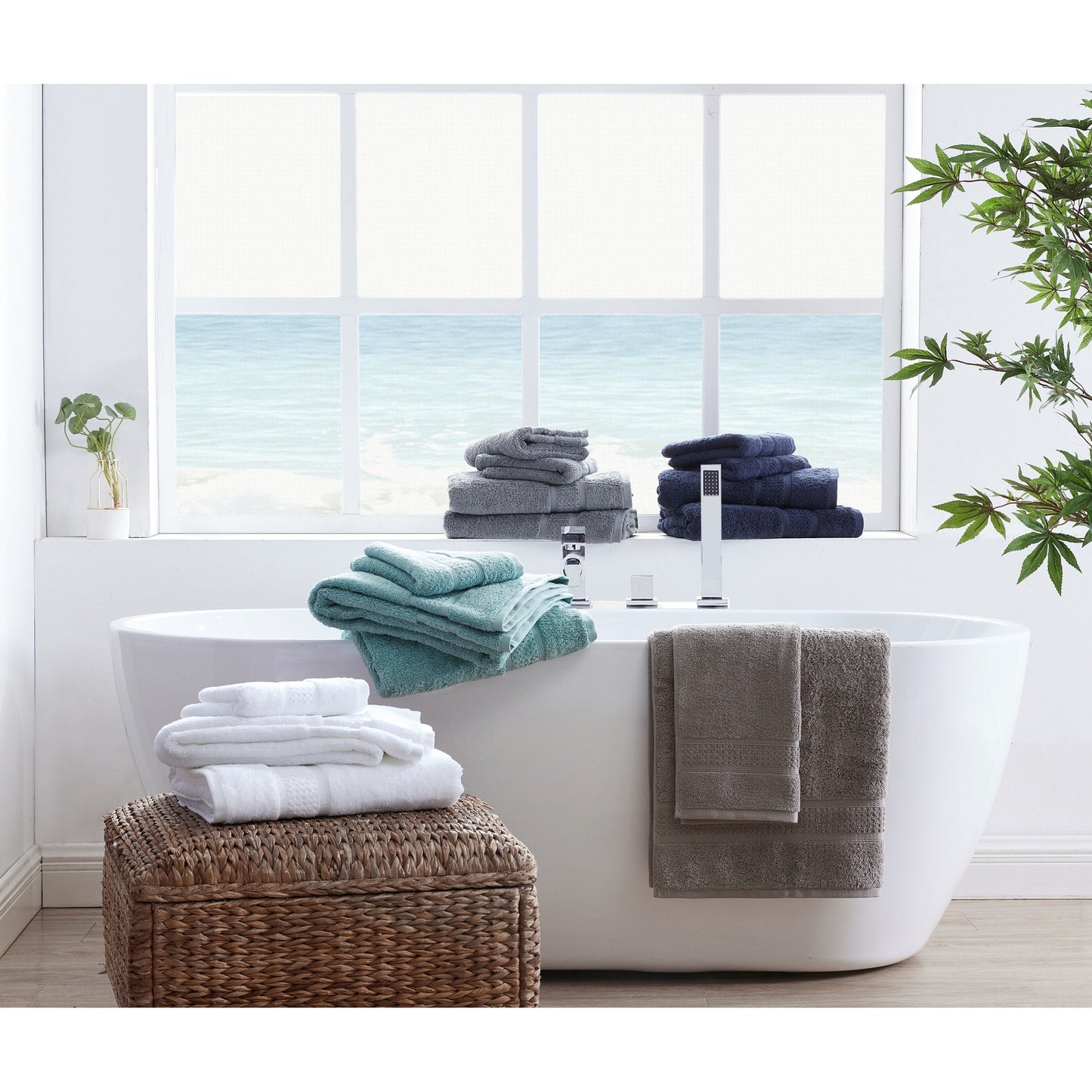 Nautica Oceane Solid Wellness Handtuchkollektion