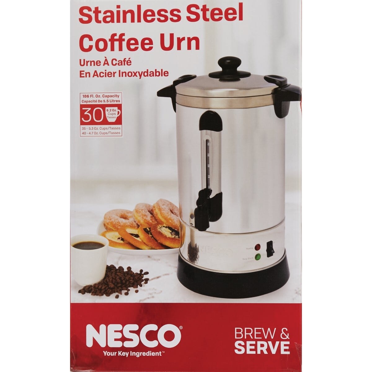 Nesco Kaffeekanne für 30 Tassen, je 1 Stück