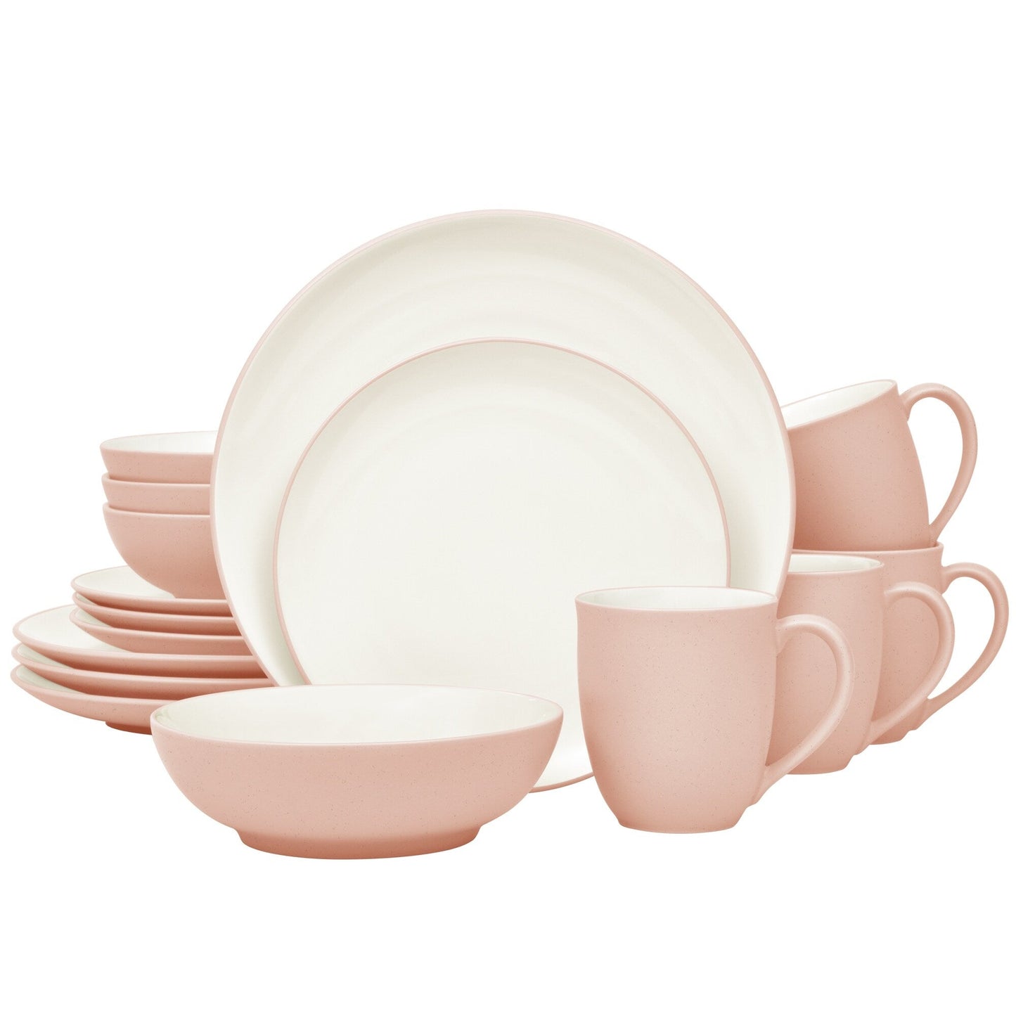 Noritake Colorwave 16-teiliges Coupe-Geschirrset, Service für 4