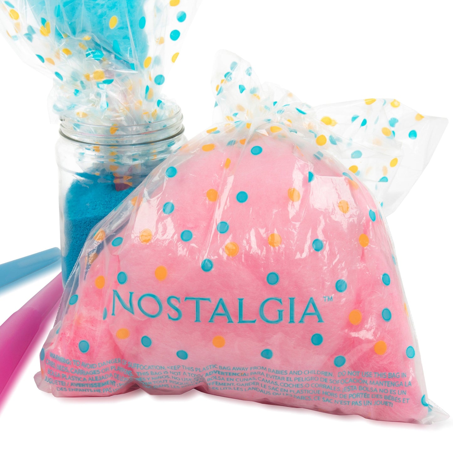Nostalgie FSCC8 Zuckerwatte-Party-Set
