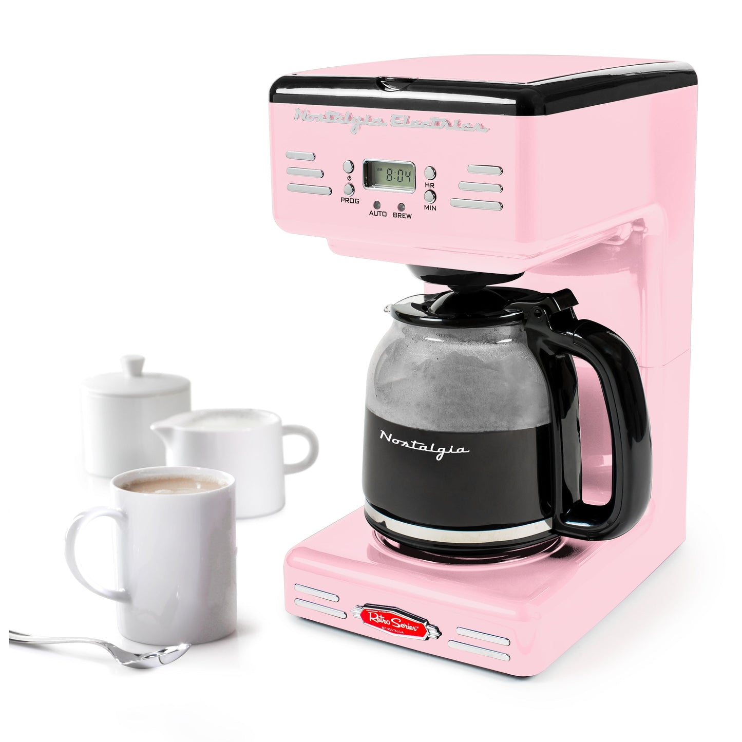 Nostalgie Retro 12-Tassen-Kaffeemaschine