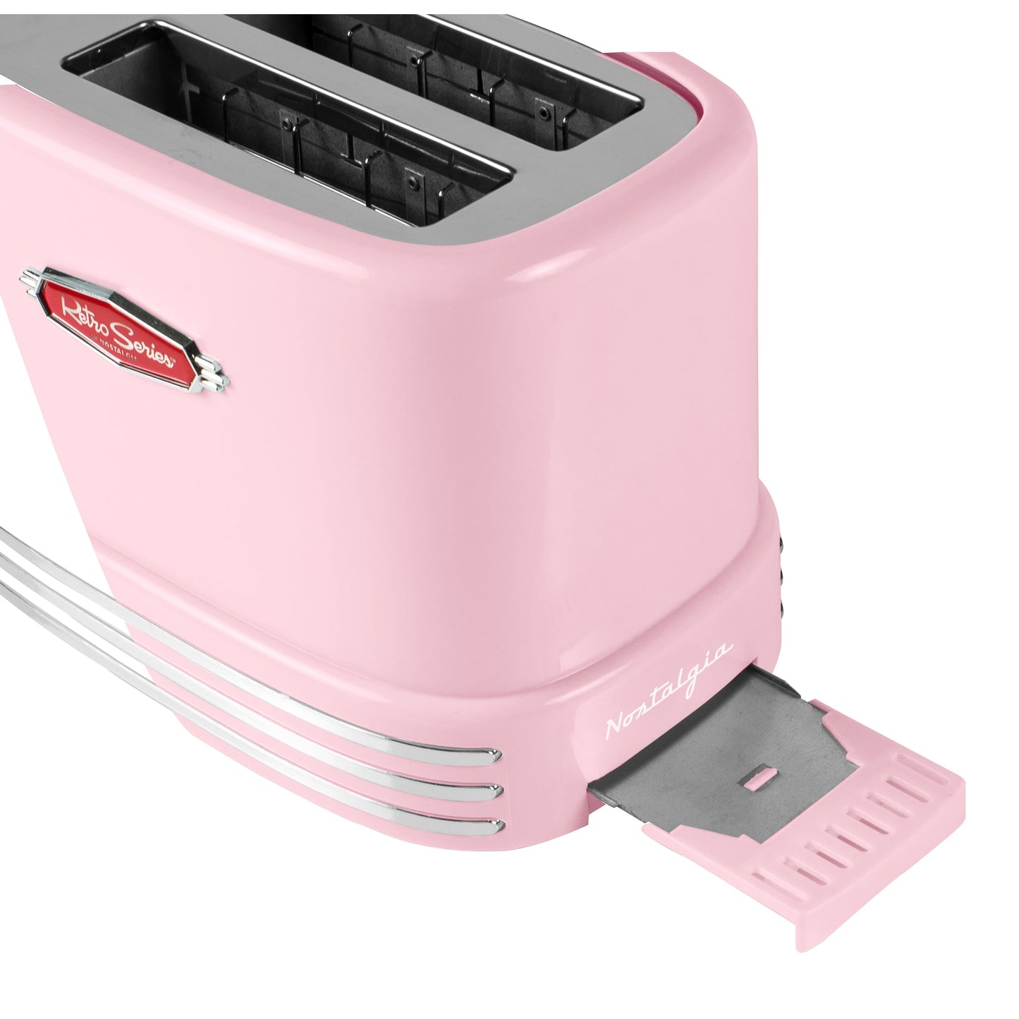 Nostalgie-Retro-Bagel-Toaster für 2 Scheiben